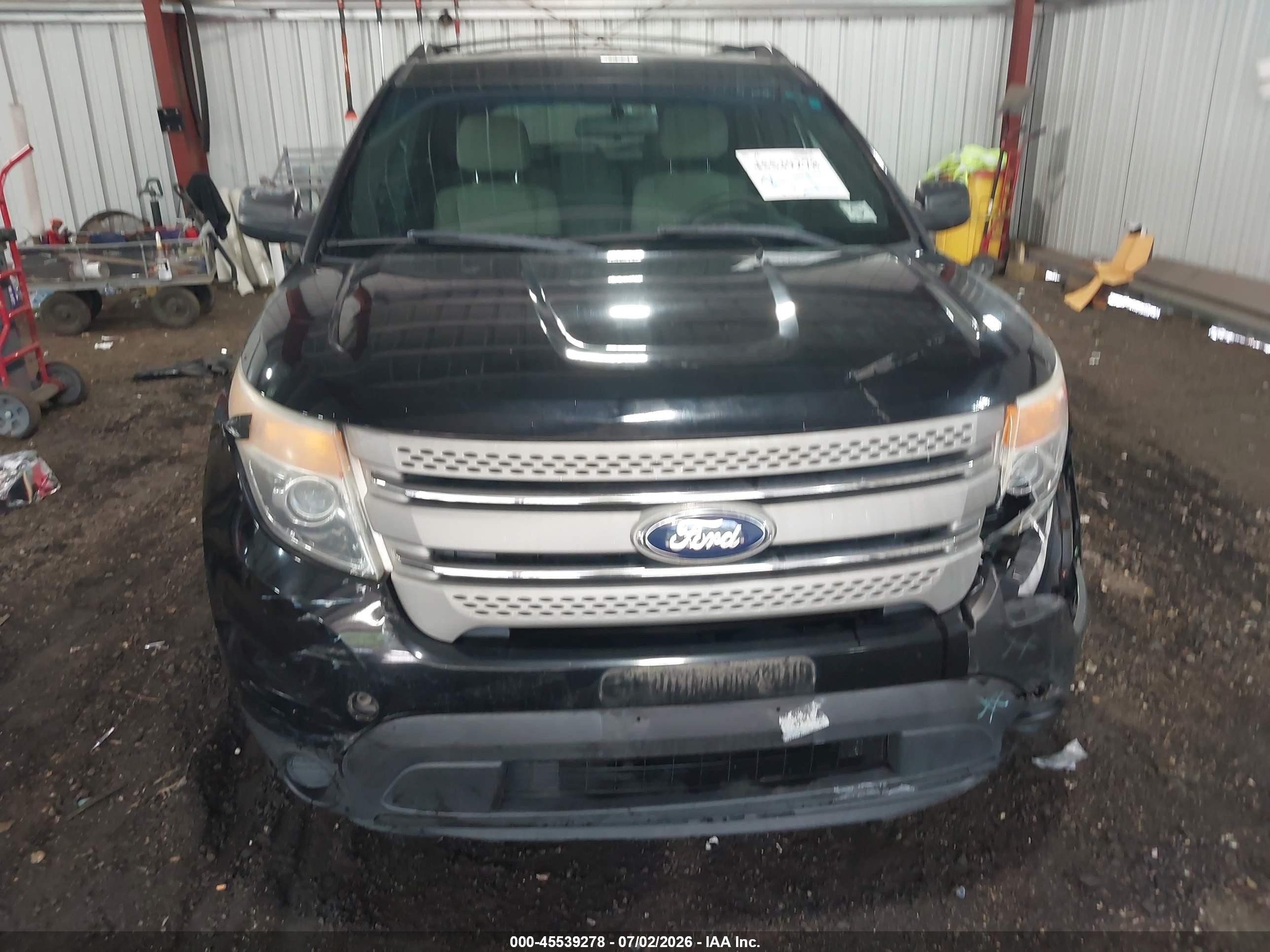 2012 Ford Explorer Black vin: 1FMHK7B80CGA55029