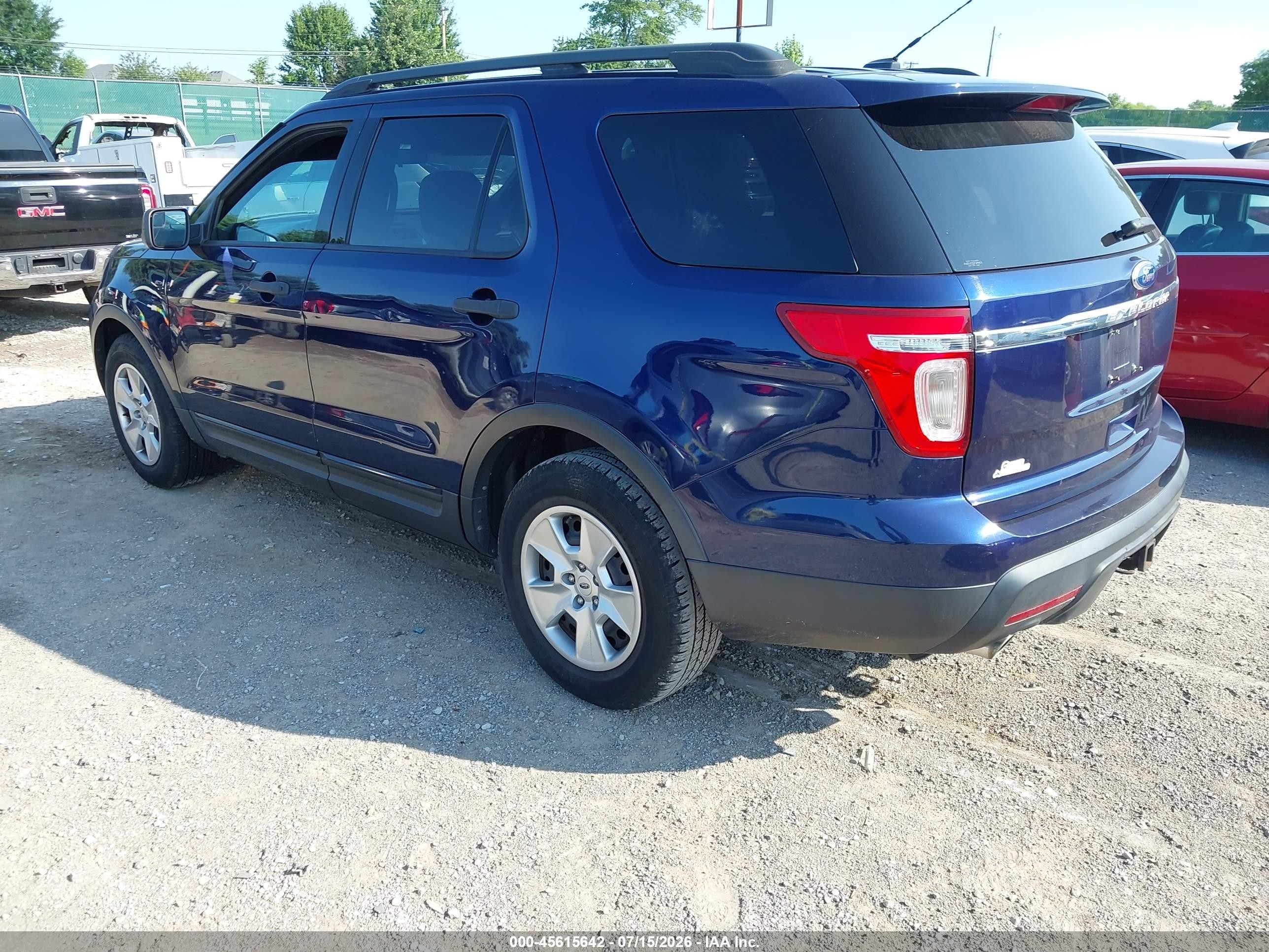 2011 Ford Explorer   Синий vin: 1FMHK7B84BGA76013