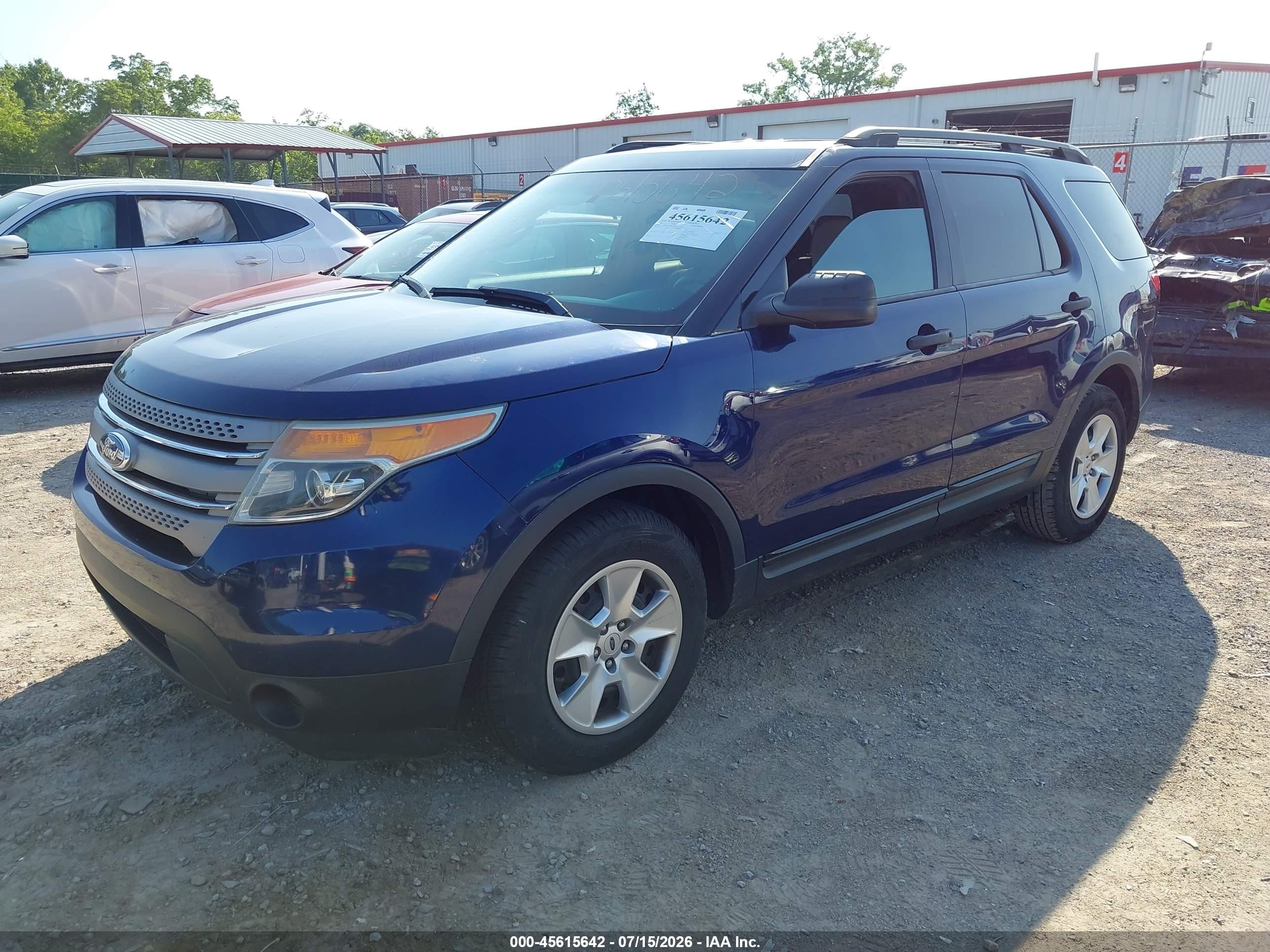 2011 Ford Explorer   Синий vin: 1FMHK7B84BGA76013