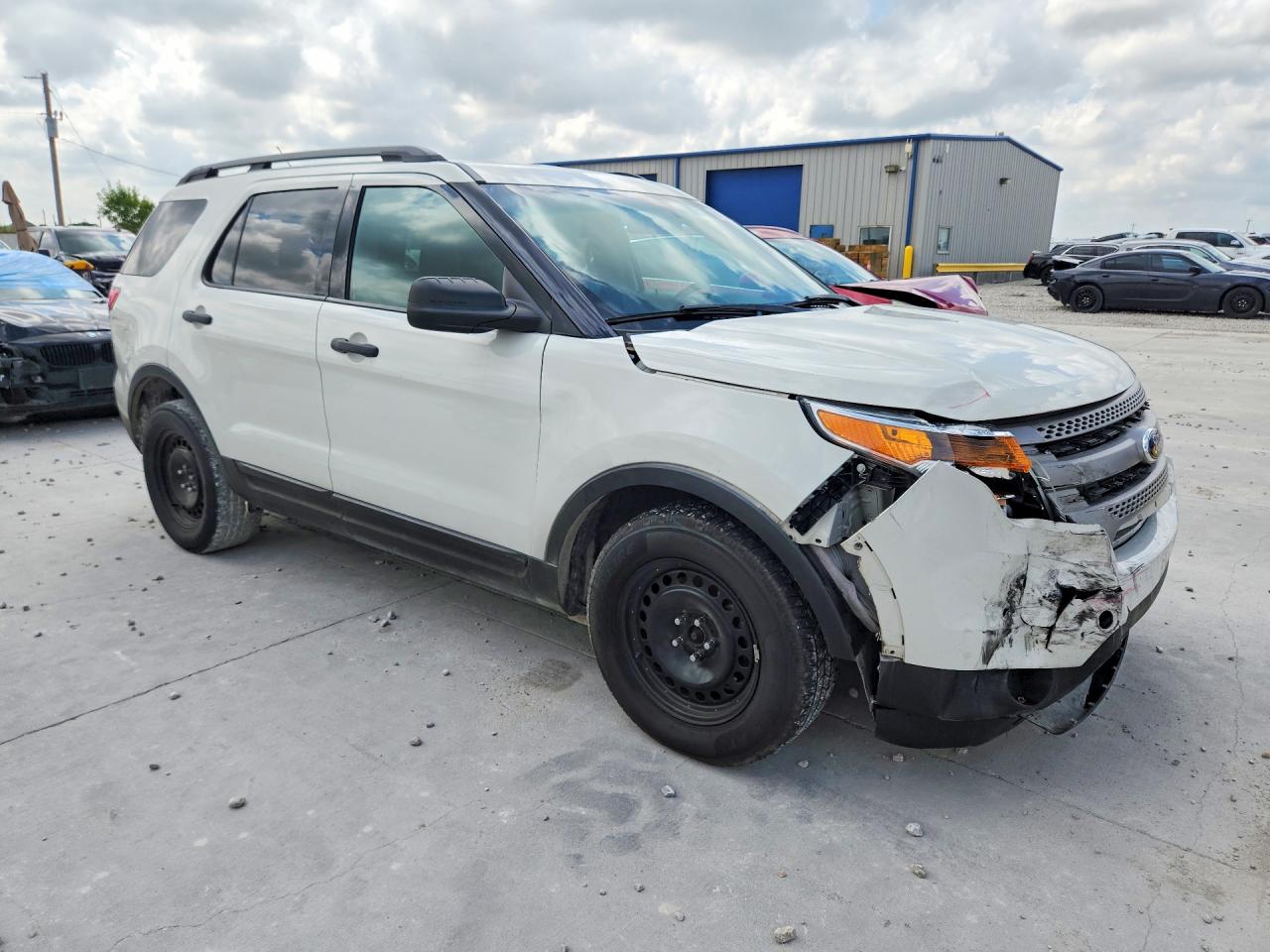 2012 Ford Explorer Белый vin: 1FMHK7B84CGA82900