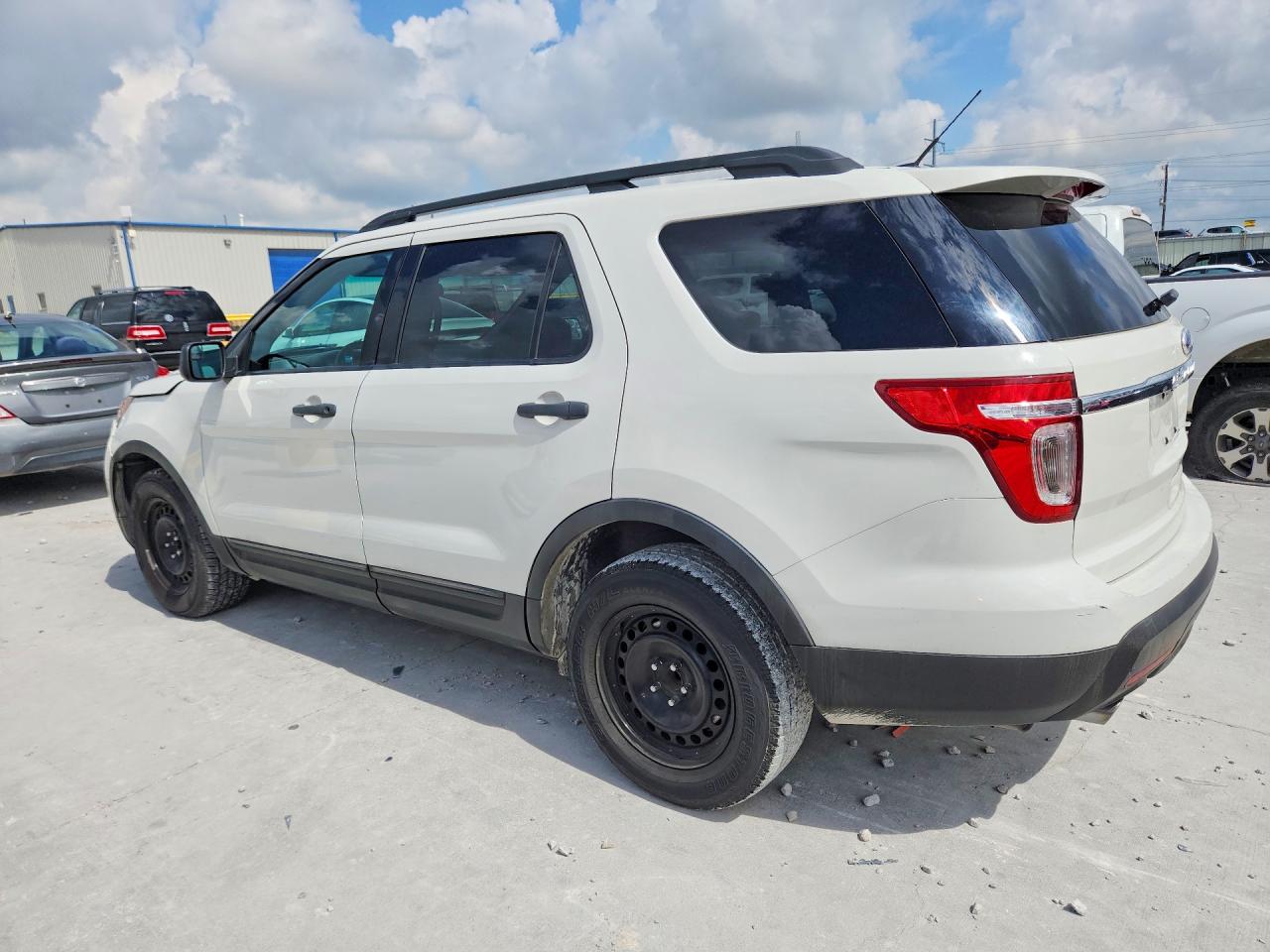 2012 Ford Explorer Белый vin: 1FMHK7B84CGA82900
