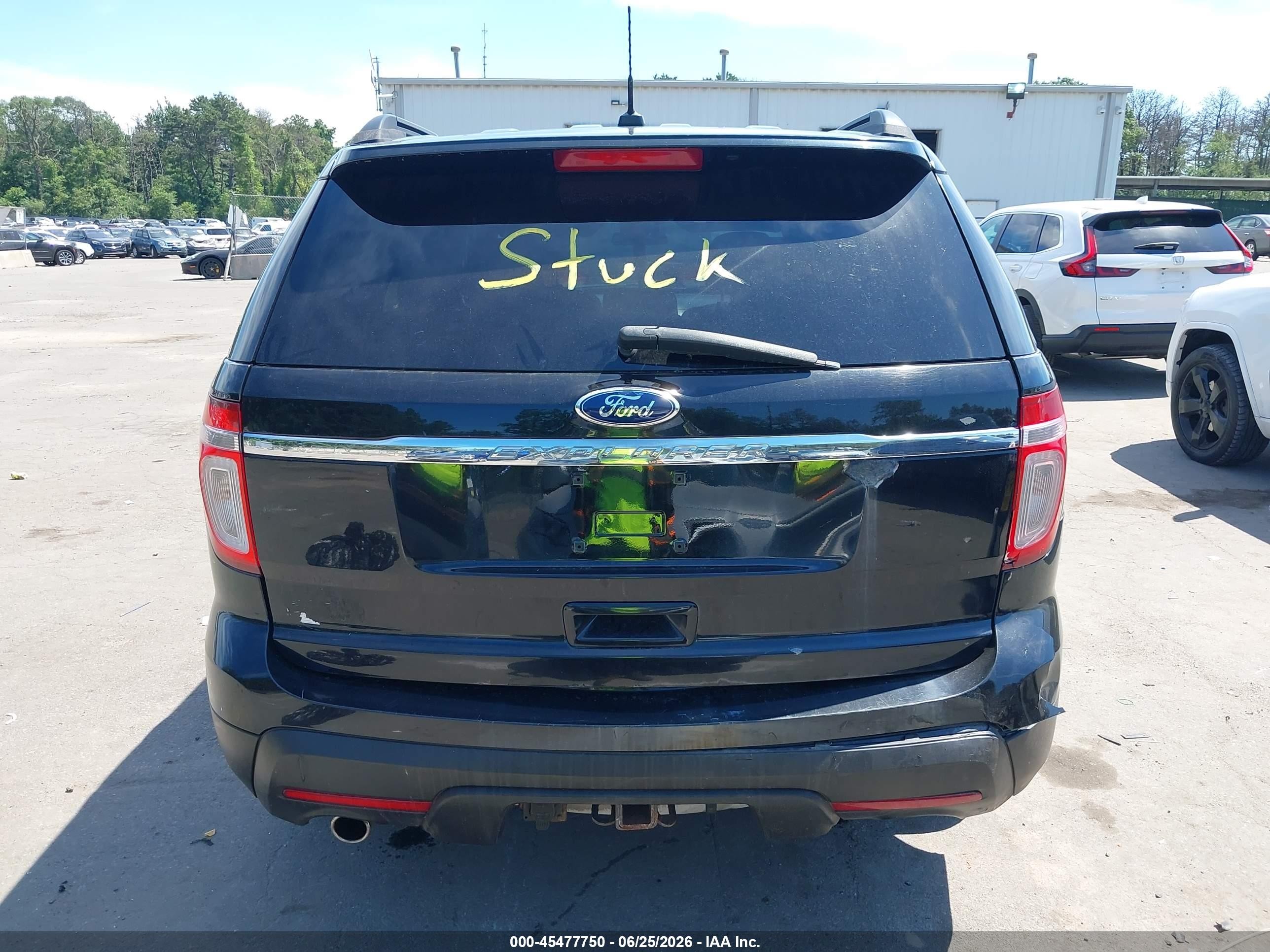 2012 Ford Explorer   Black vin: 1FMHK7B85CGA42535