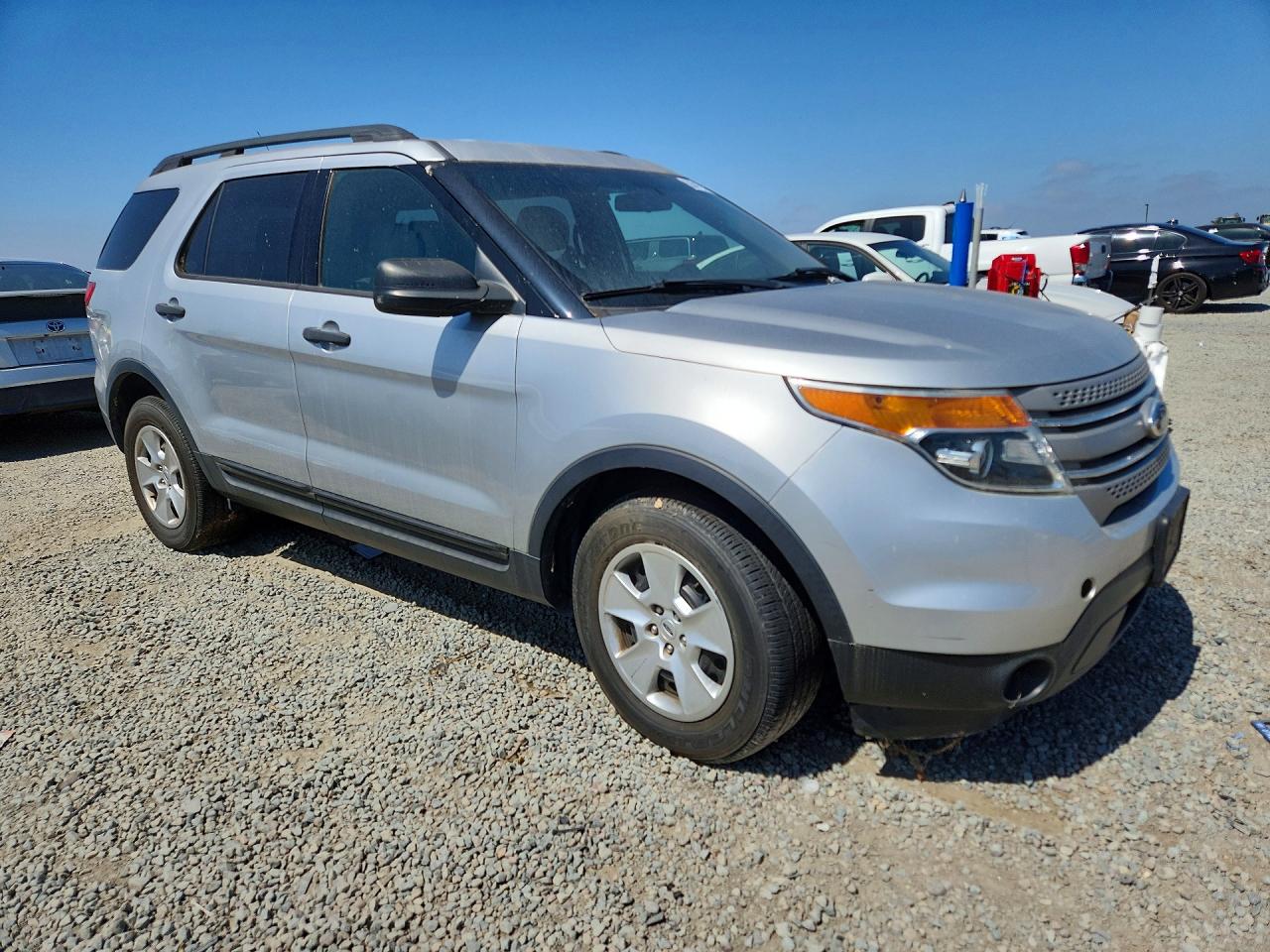 2012 Ford Explorer Silver vin: 1FMHK7B87CGA52497