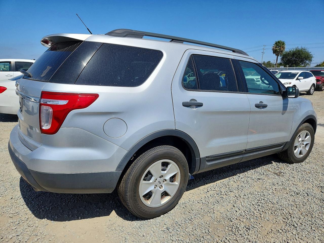 2012 Ford Explorer Silver vin: 1FMHK7B87CGA52497