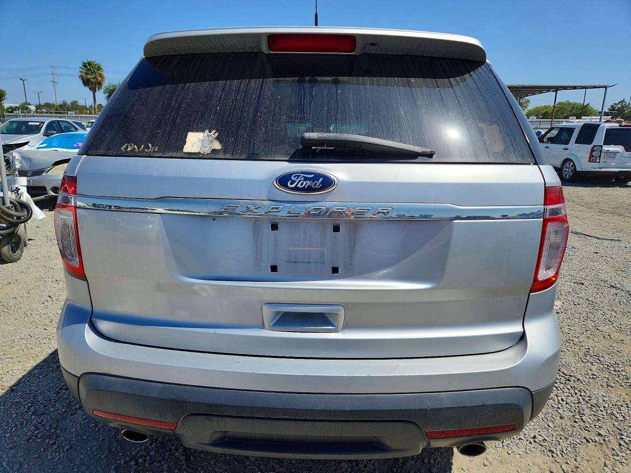 2012 Ford Explorer Silver vin: 1FMHK7B87CGA52497