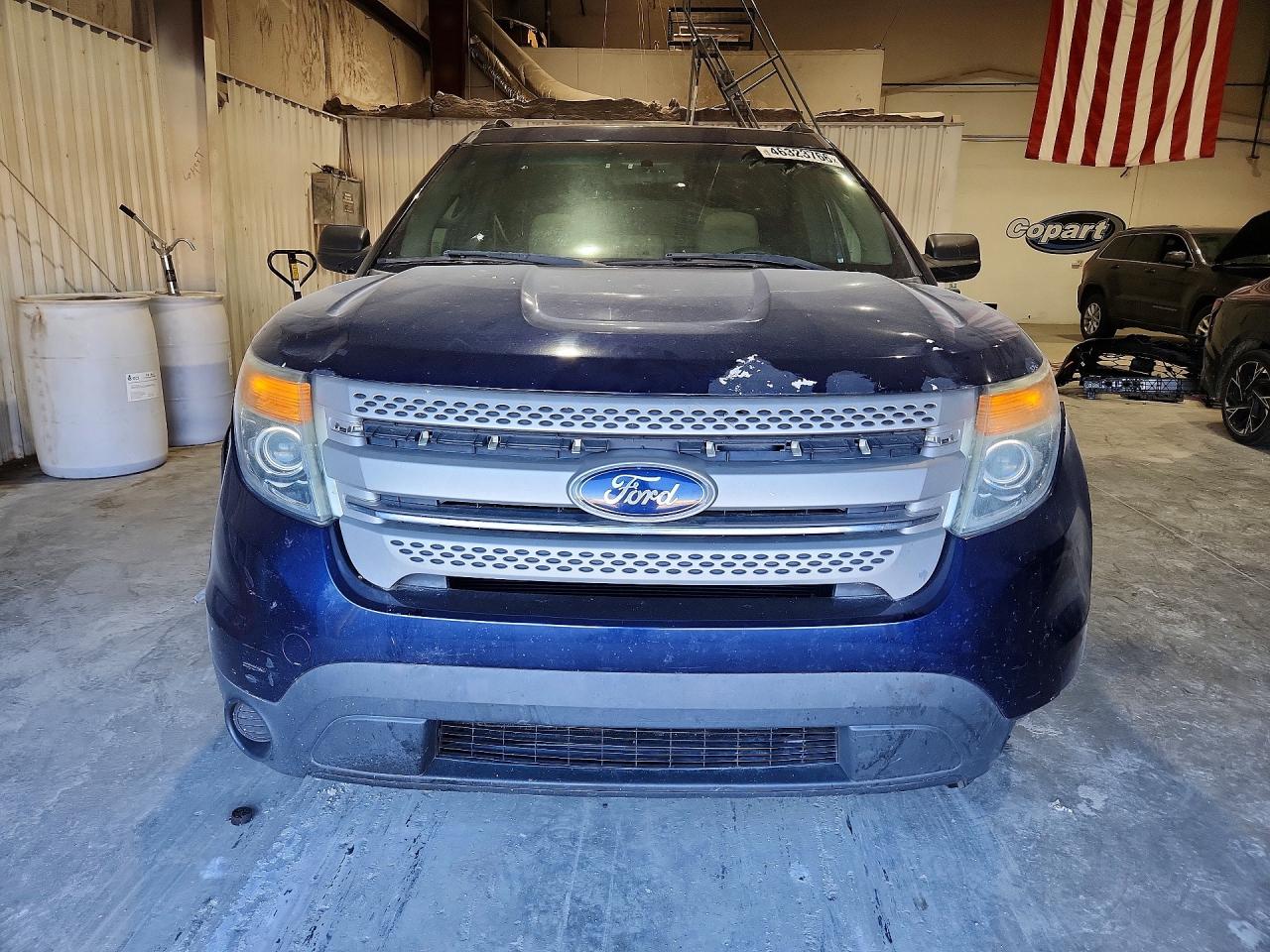 2011 Ford Explorer Blue vin: 1FMHK7B88BGA15103