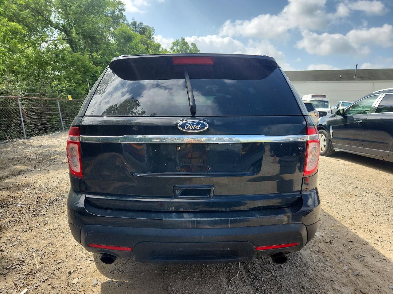 2012 Ford Explorer Черный vin: 1FMHK7B88CGA54758