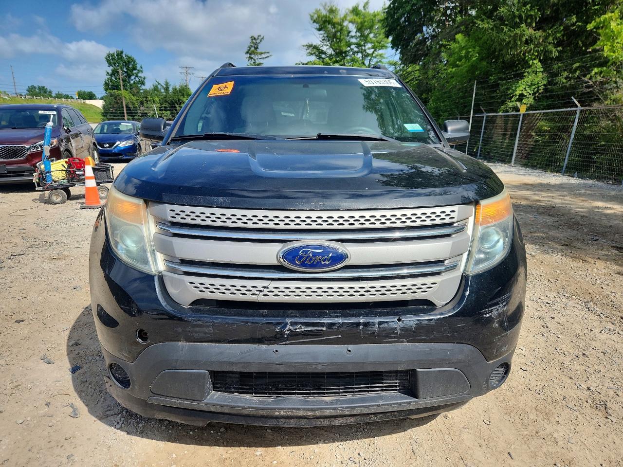 2012 Ford Explorer Черный vin: 1FMHK7B88CGA54758