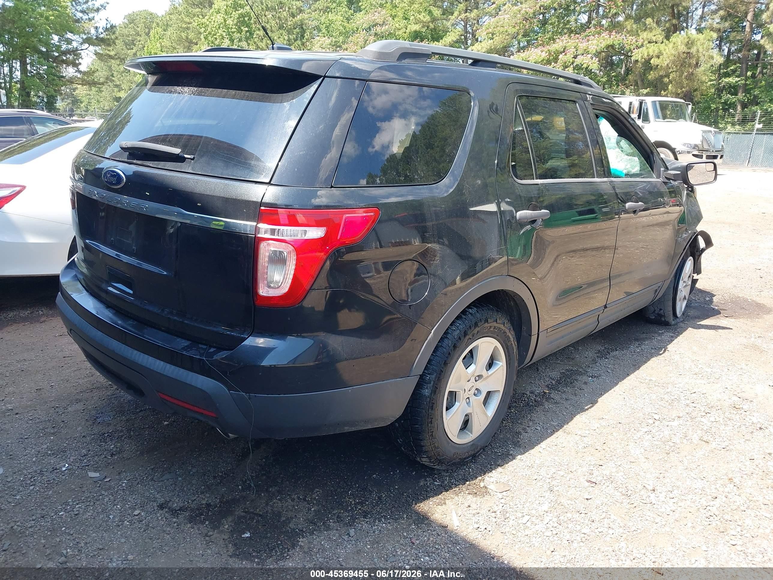 2012 Ford Explorer Black vin: 1FMHK7B88CGA91650