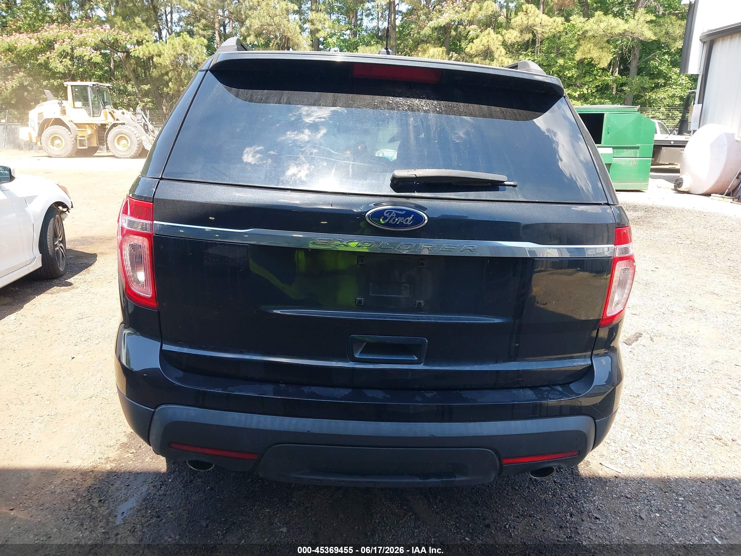 2012 Ford Explorer Black vin: 1FMHK7B88CGA91650