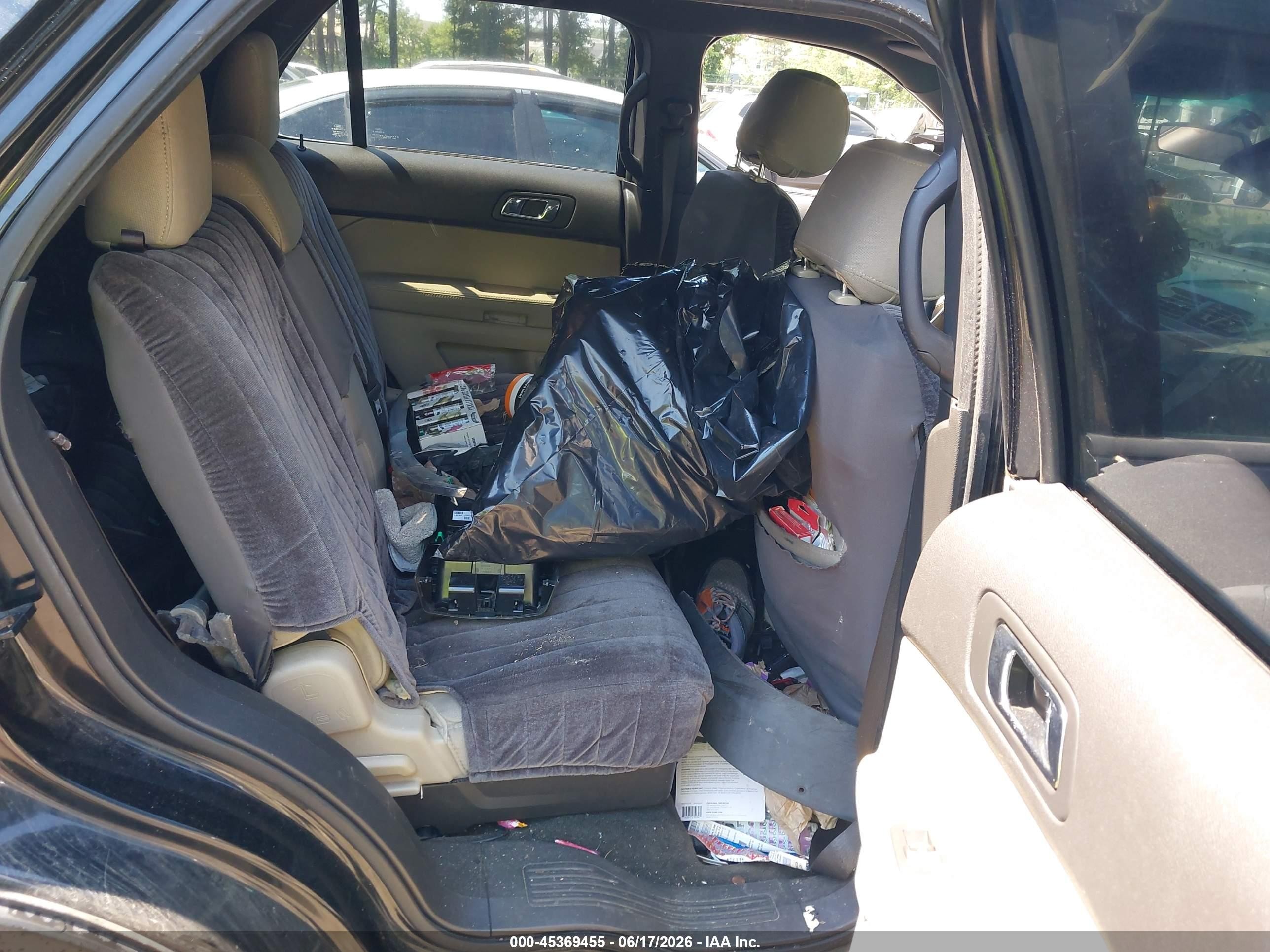 2012 Ford Explorer Black vin: 1FMHK7B88CGA91650