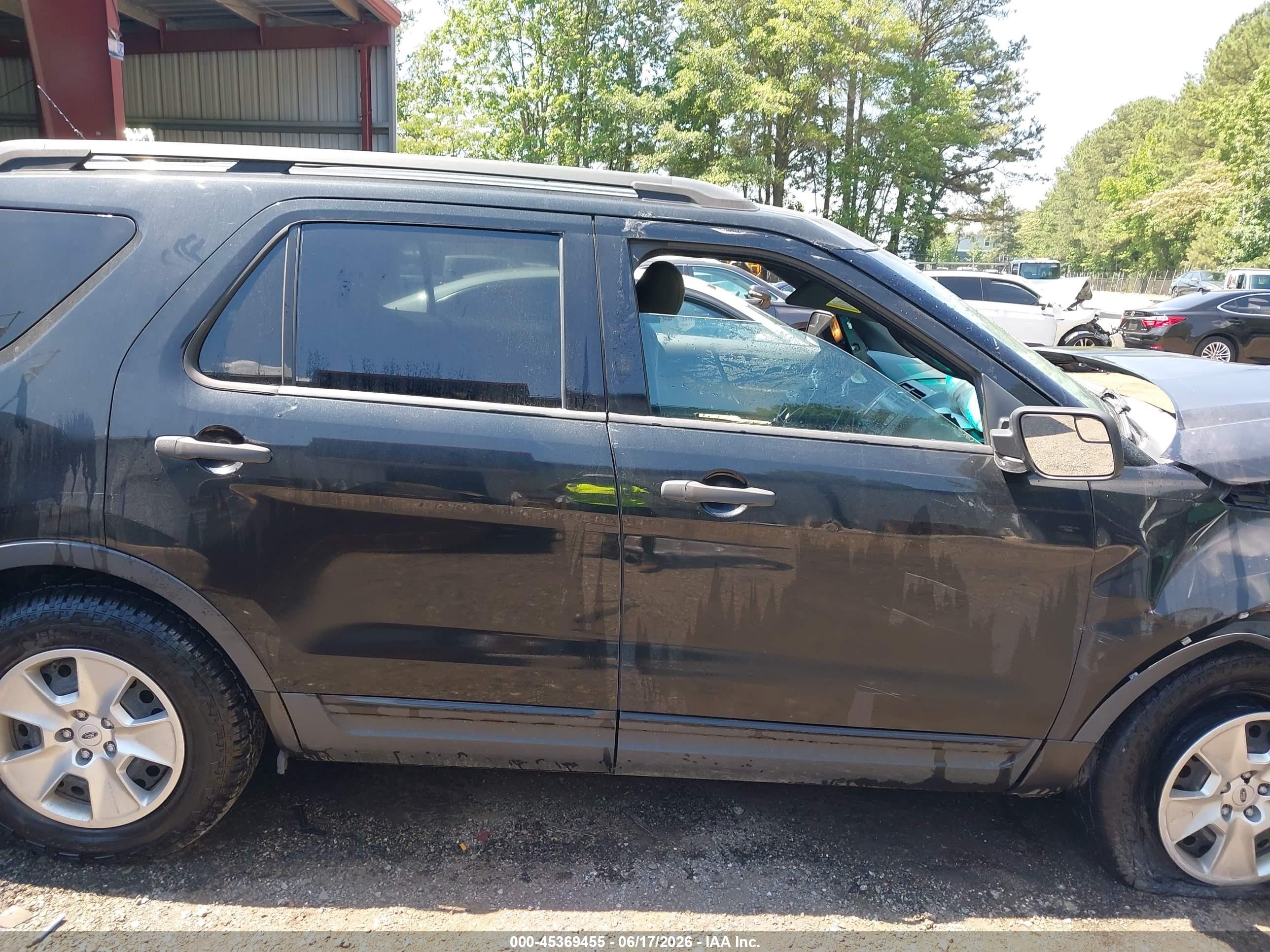 2012 Ford Explorer Black vin: 1FMHK7B88CGA91650