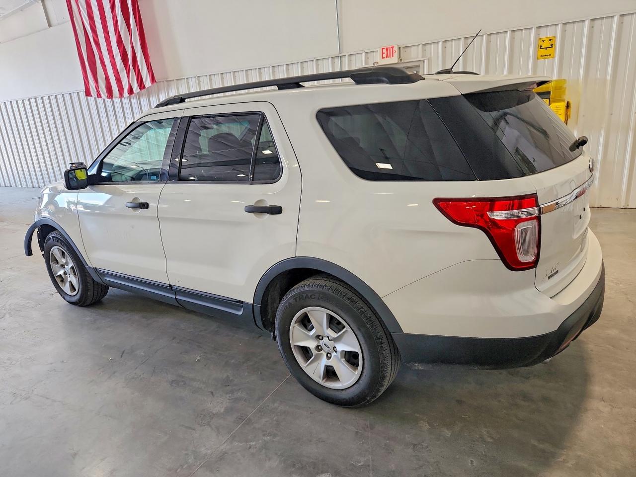 2011 Ford Explorer White vin: 1FMHK7B89BGA67727