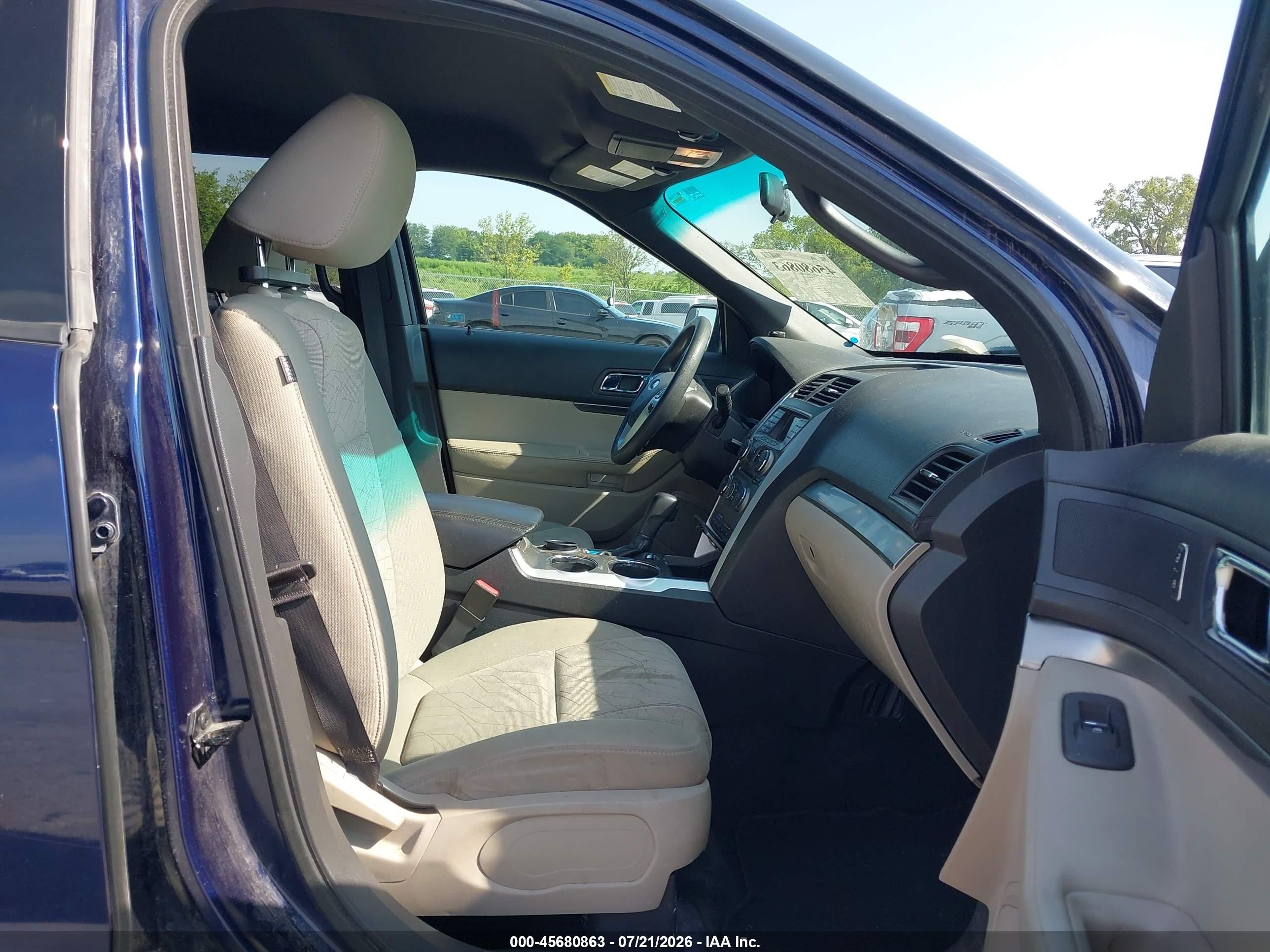 2011 Ford Explorer   Синий vin: 1FMHK7B8XBGA28256