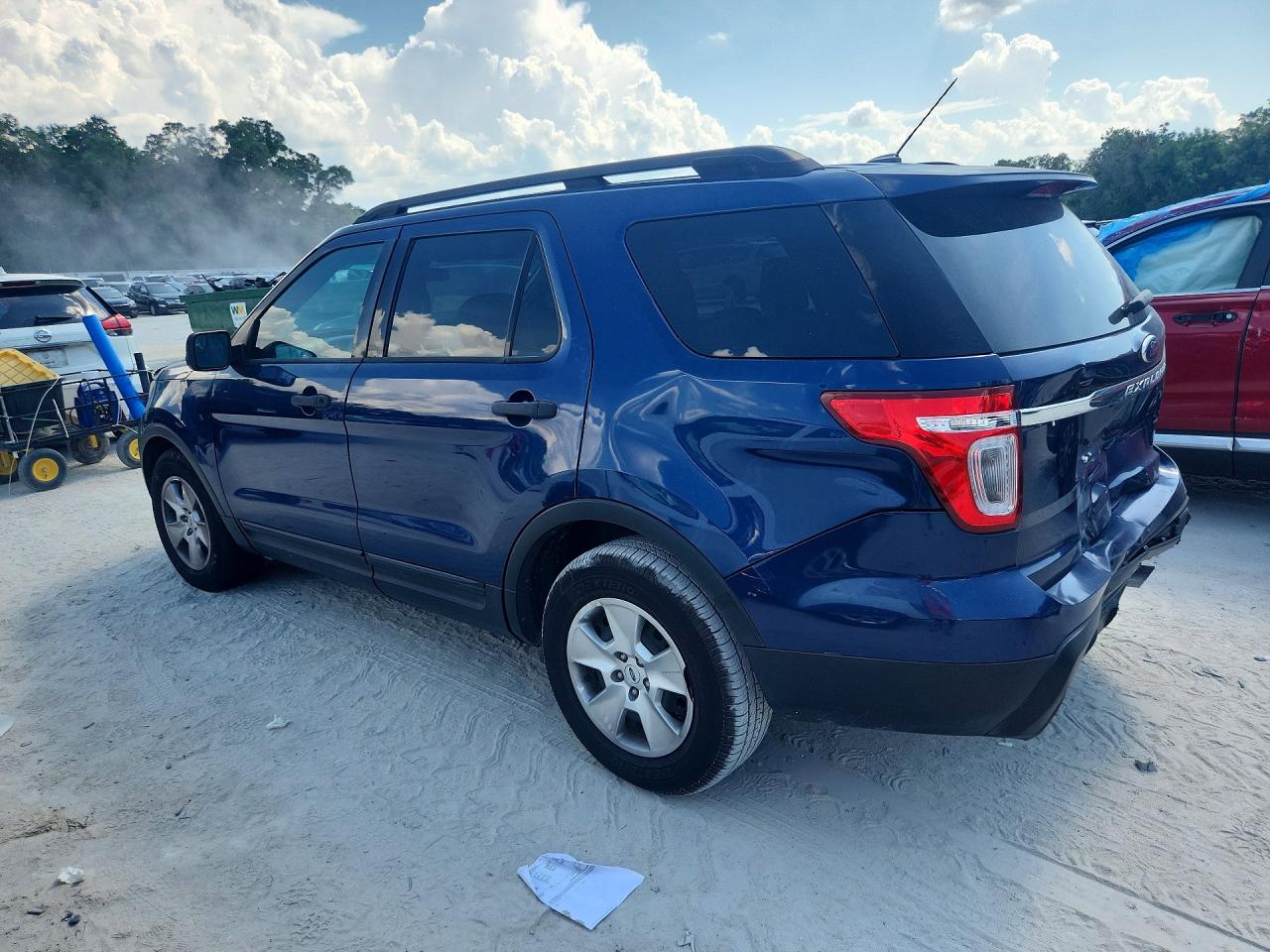 2012 Ford Explorer Blue vin: 1FMHK7B8XCGA59315