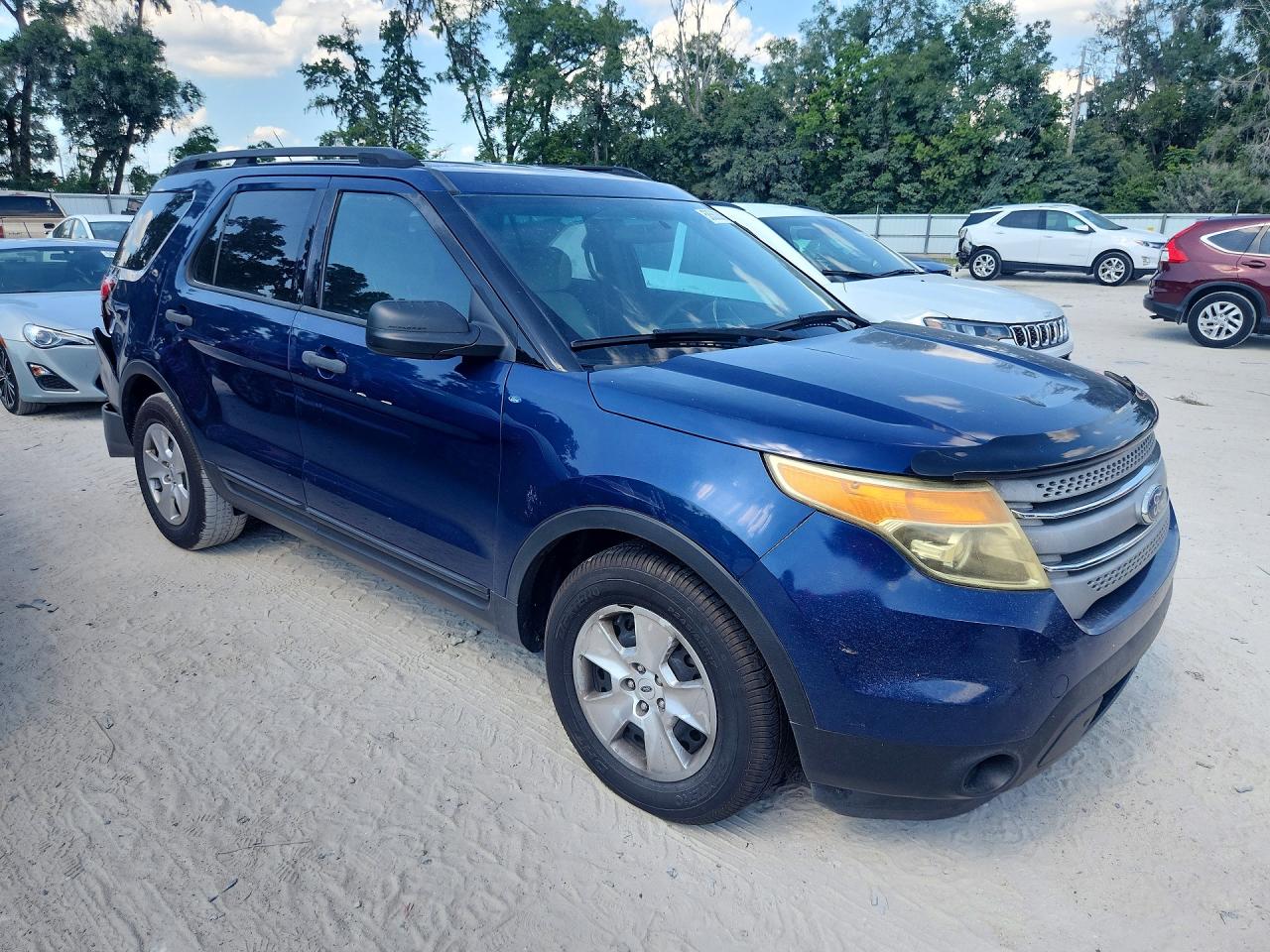2012 Ford Explorer Blue vin: 1FMHK7B8XCGA59315