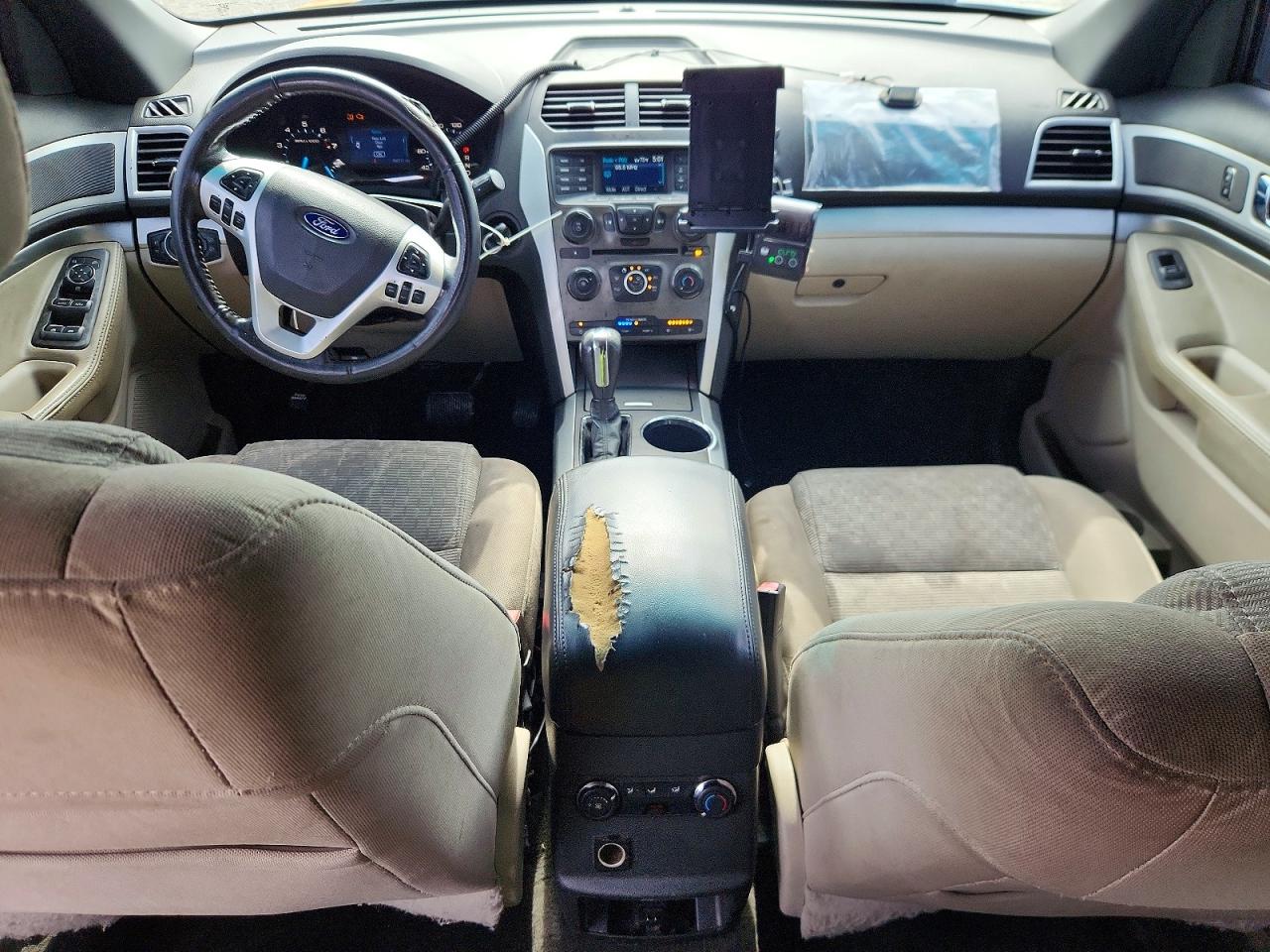 2011 Ford Explorer Xlt Yellow vin: 1FMHK7D80BGA91038