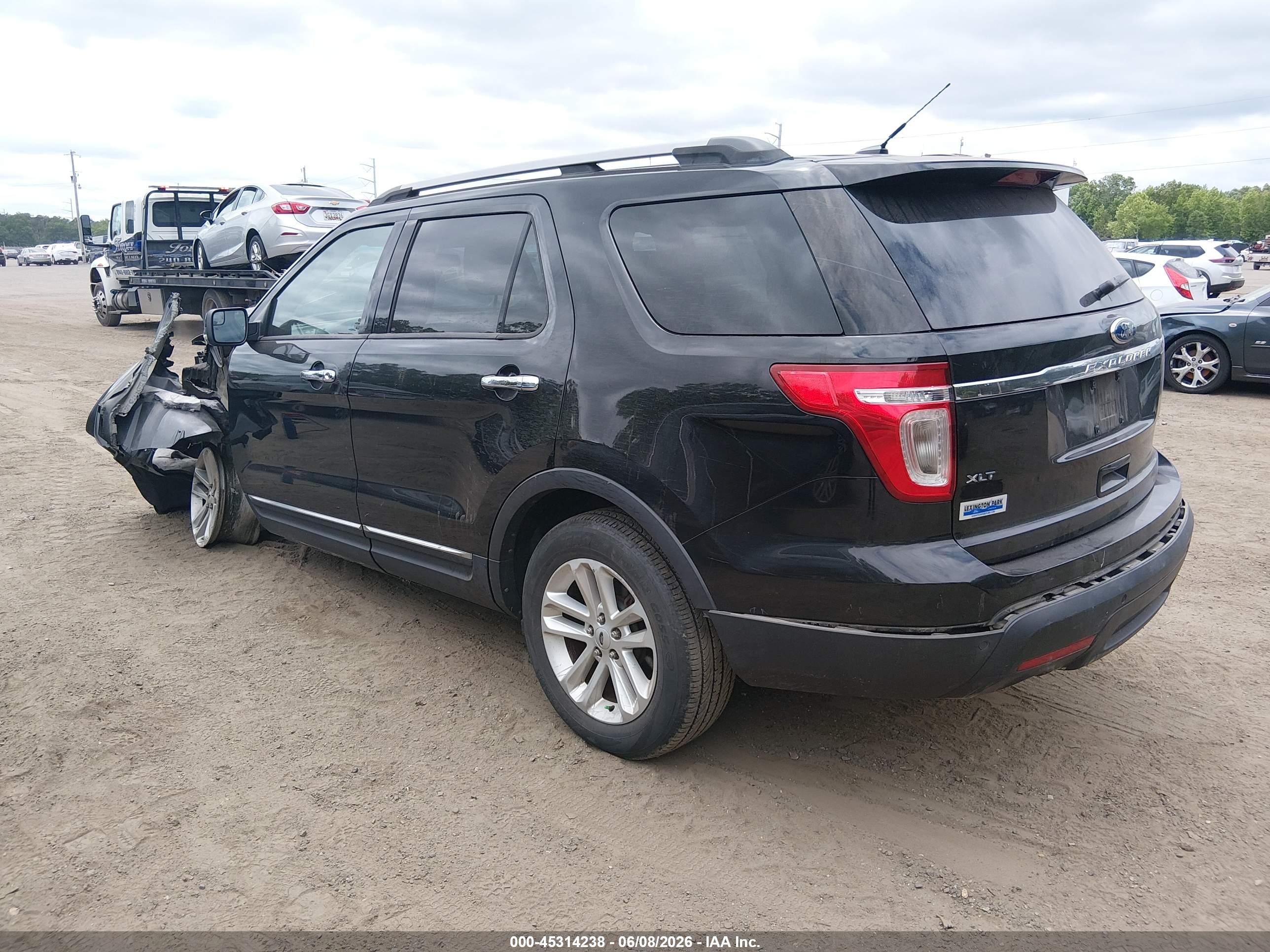 2012 Ford Explorer Xlt Gray vin: 1FMHK7D80CGA35473
