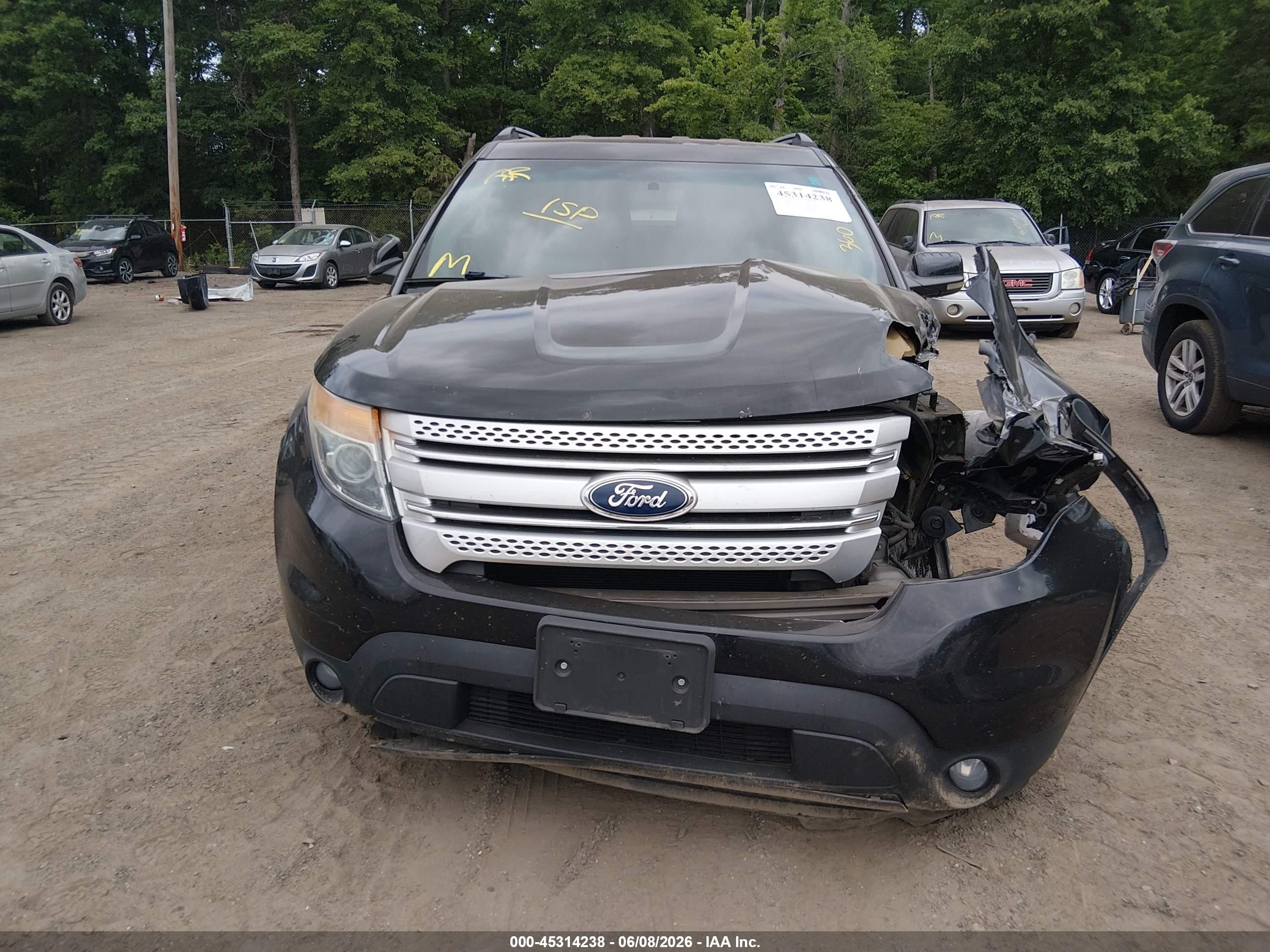 2012 Ford Explorer Xlt Gray vin: 1FMHK7D80CGA35473