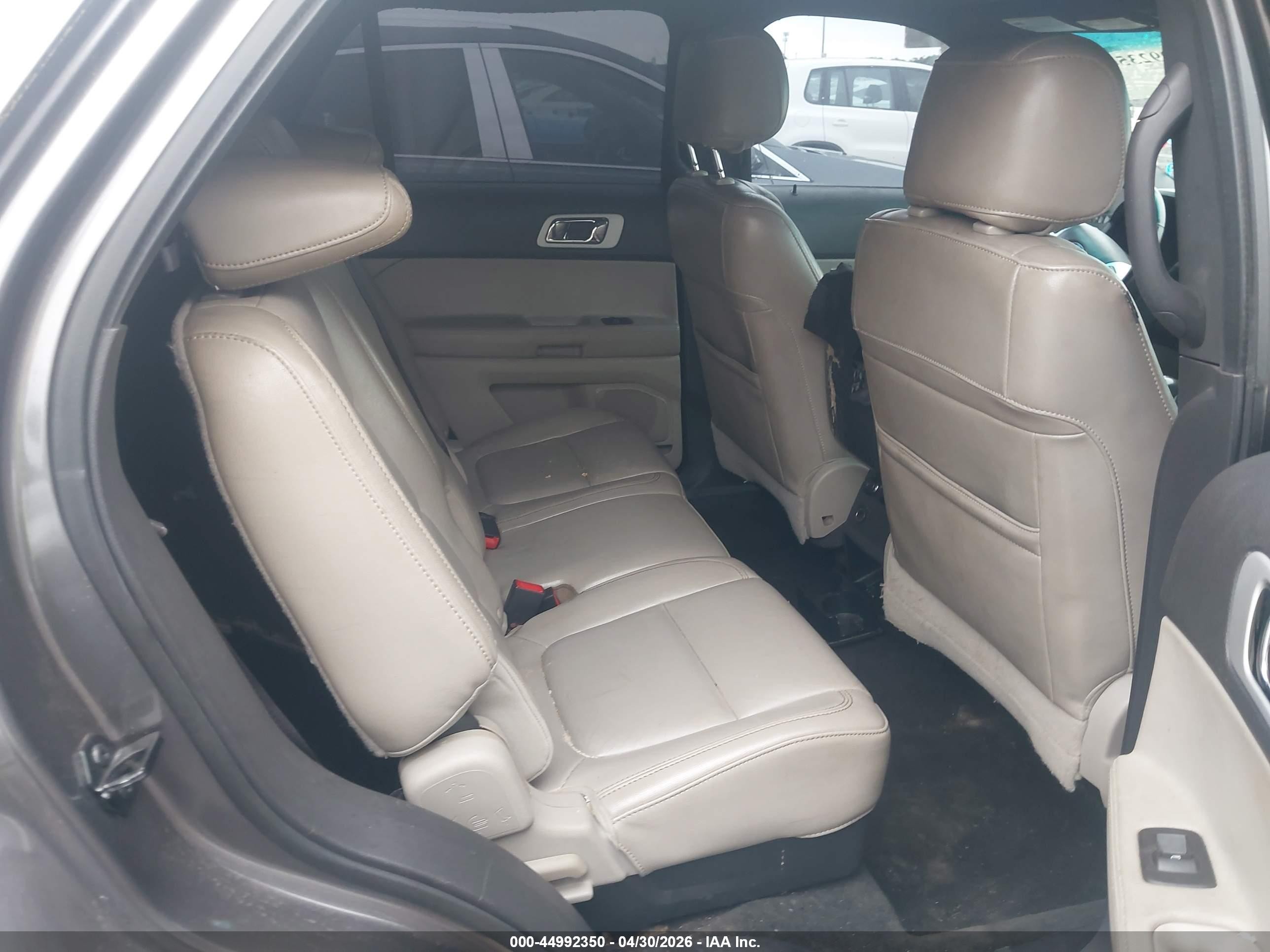 2012 Ford Explorer Xlt Gray vin: 1FMHK7D80CGA47896