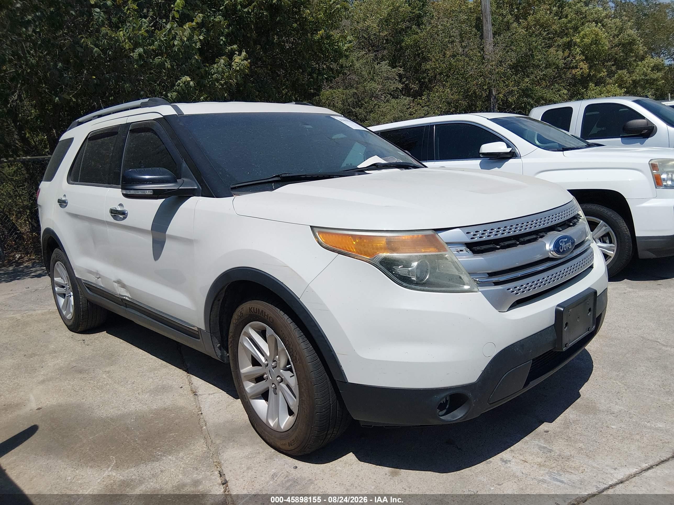 2012 Ford Explorer Xlt Cream vin: 1FMHK7D80CGA67775