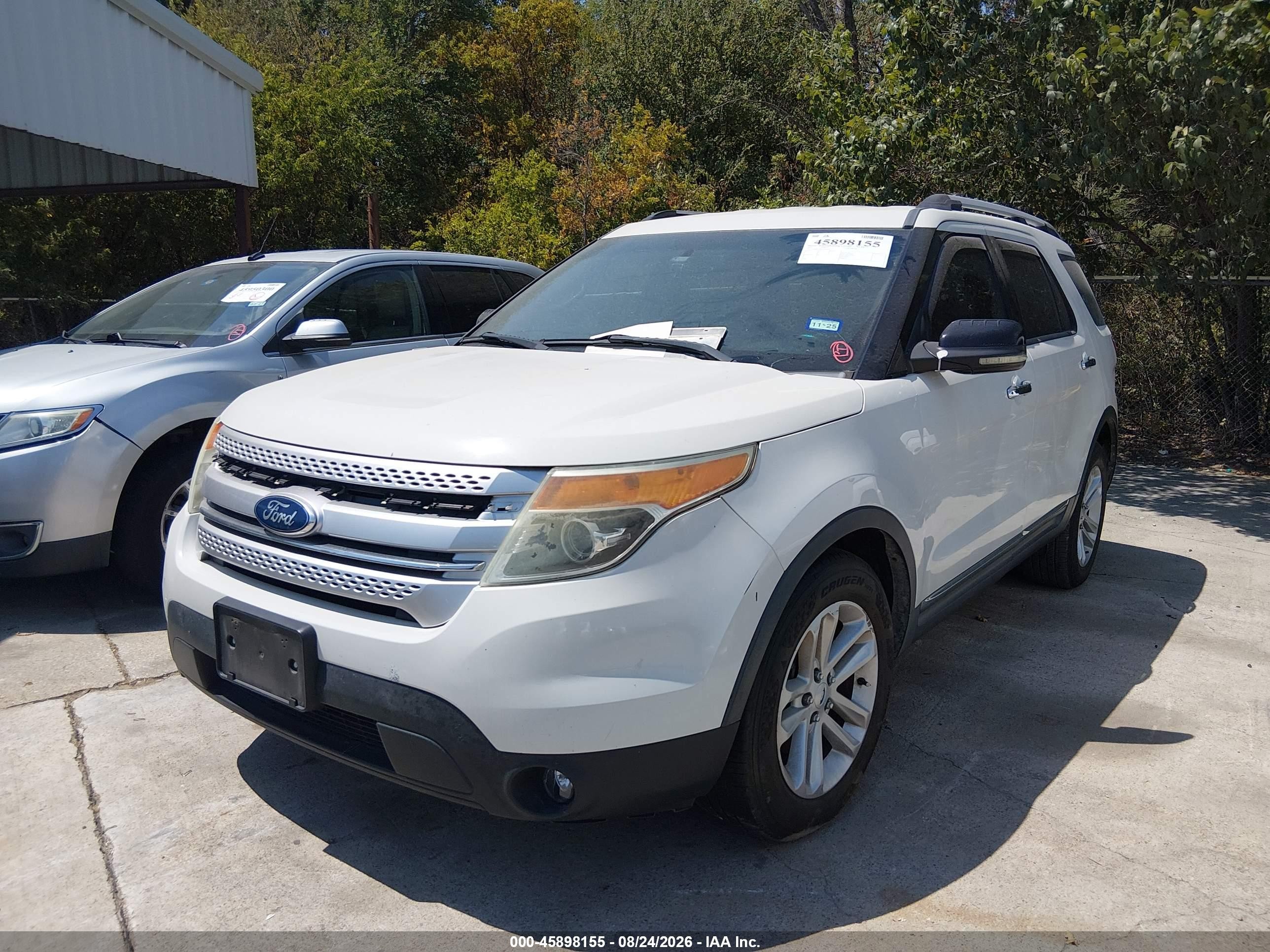 2012 Ford Explorer Xlt Cream vin: 1FMHK7D80CGA67775