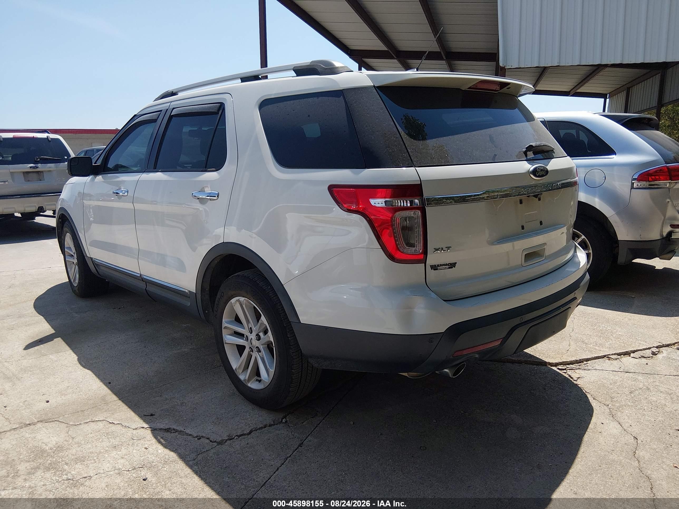 2012 Ford Explorer Xlt Cream vin: 1FMHK7D80CGA67775