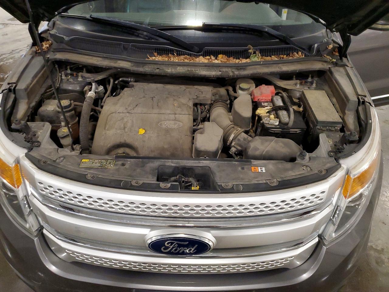 2012 Ford Explorer Xlt Gray vin: 1FMHK7D80CGA73267