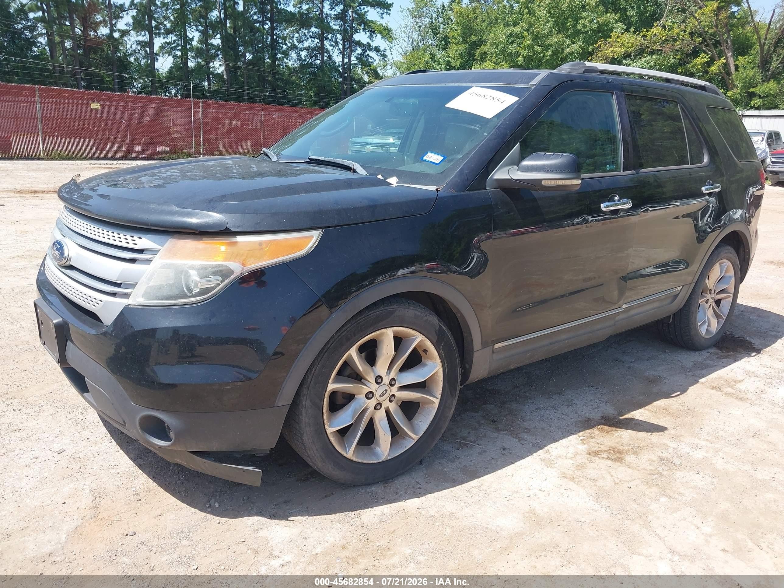 2012 Ford Explorer Xlt Black vin: 1FMHK7D81CGA12977