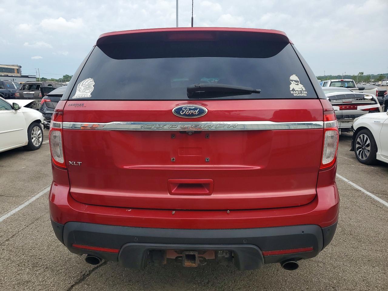 2012 Ford Explorer Xlt Maroon vin: 1FMHK7D81CGA16320