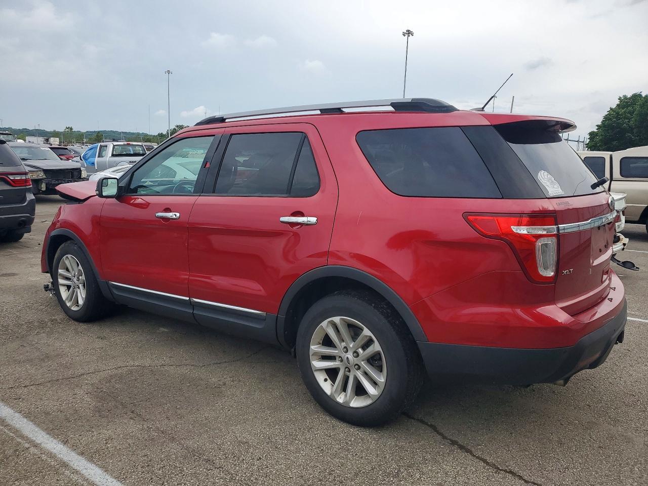 2012 Ford Explorer Xlt Maroon vin: 1FMHK7D81CGA16320