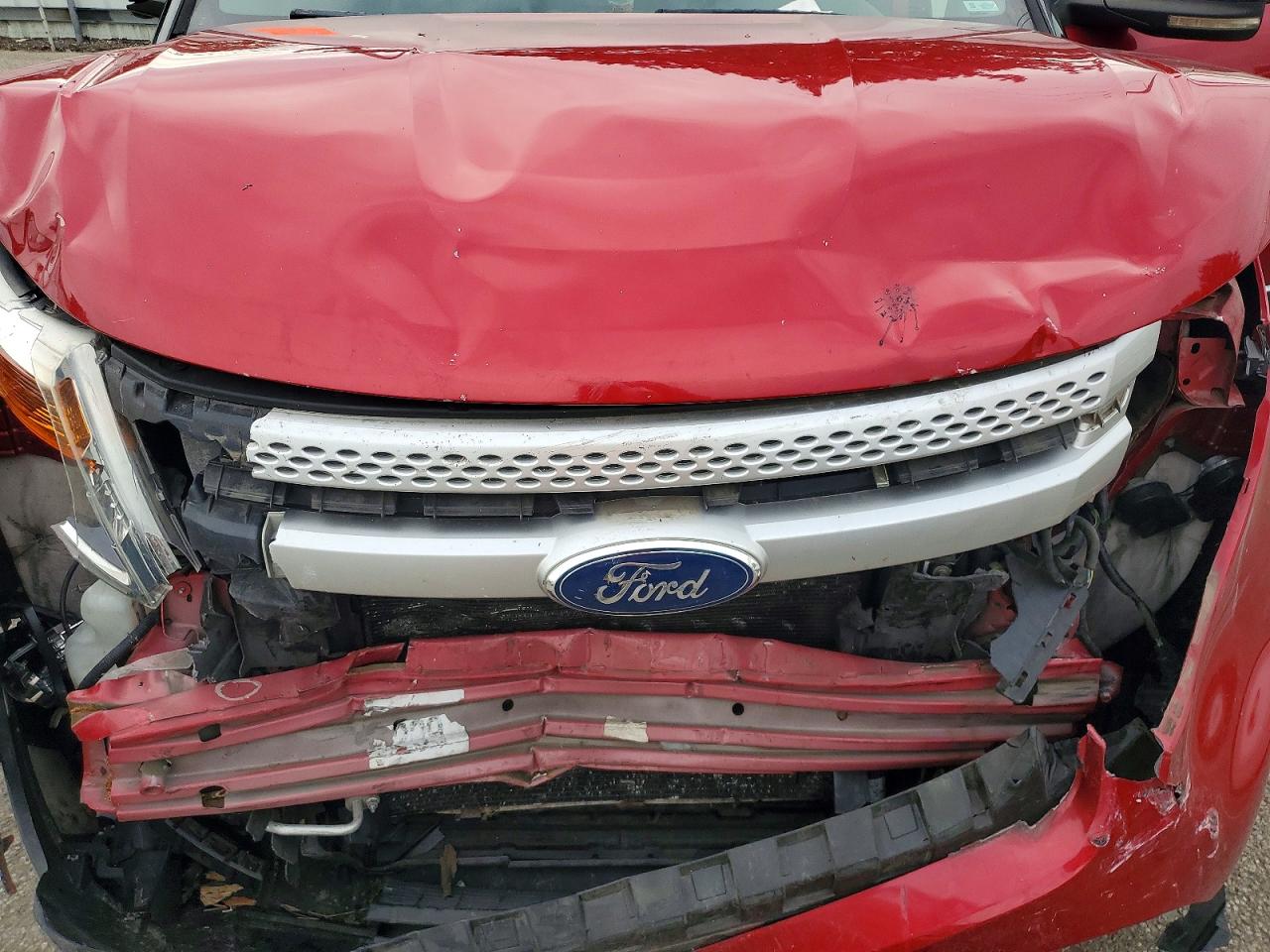 2012 Ford Explorer Xlt Maroon vin: 1FMHK7D81CGA16320