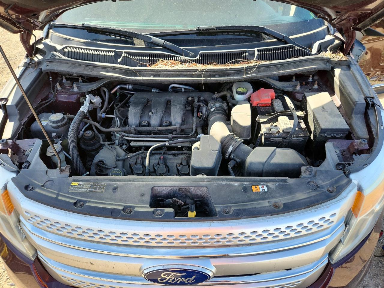2011 Ford Explorer Xlt Maroon vin: 1FMHK7D82BGA31309
