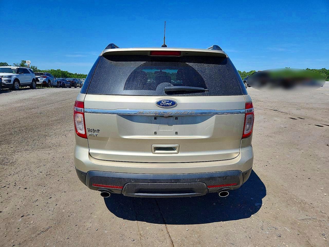 2011 Ford Explorer Xlt Tan vin: 1FMHK7D82BGA78968