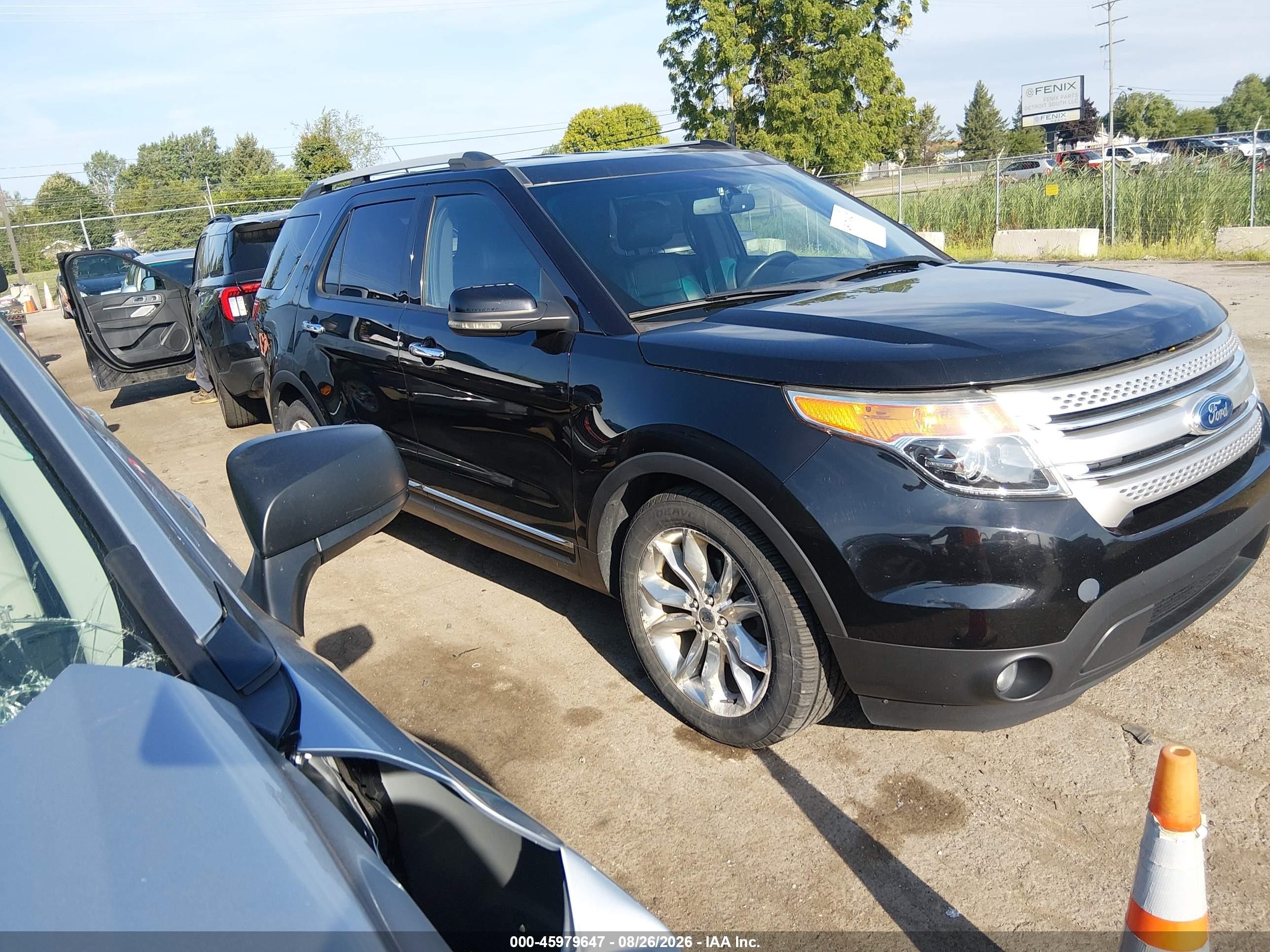 2011 Ford Explorer Xlt Black vin: 1FMHK7D82BGA83118