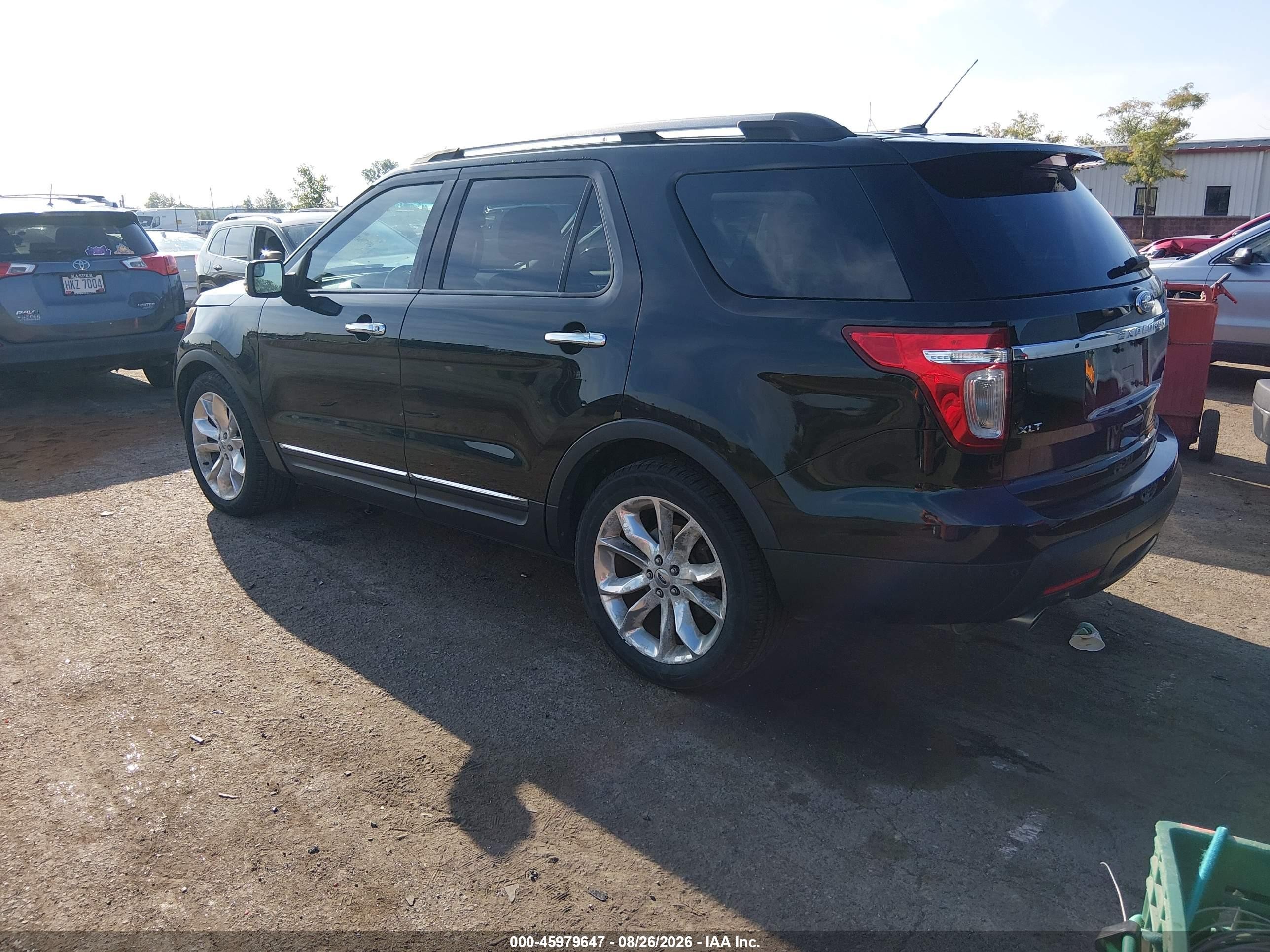 2011 Ford Explorer Xlt Черный vin: 1FMHK7D82BGA83118