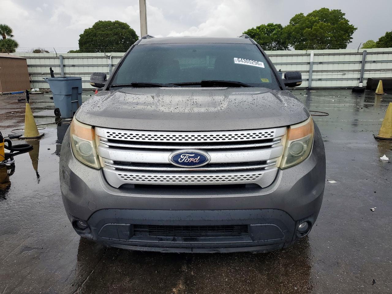 2011 Ford Explorer Xlt Gray vin: 1FMHK7D82BGA94300