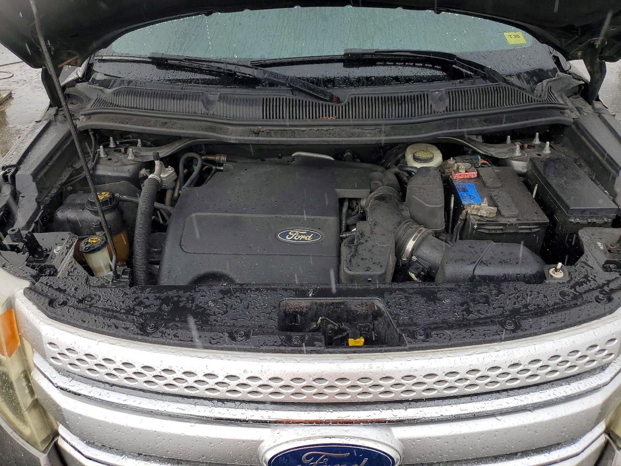 2011 Ford Explorer Xlt Gray vin: 1FMHK7D82BGA94300