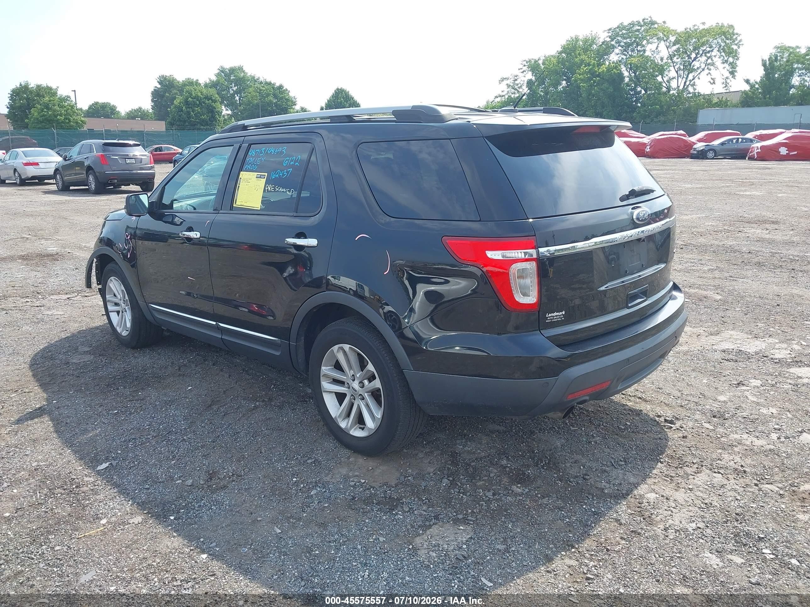 2012 Ford Explorer Xlt Black vin: 1FMHK7D82CGA11224