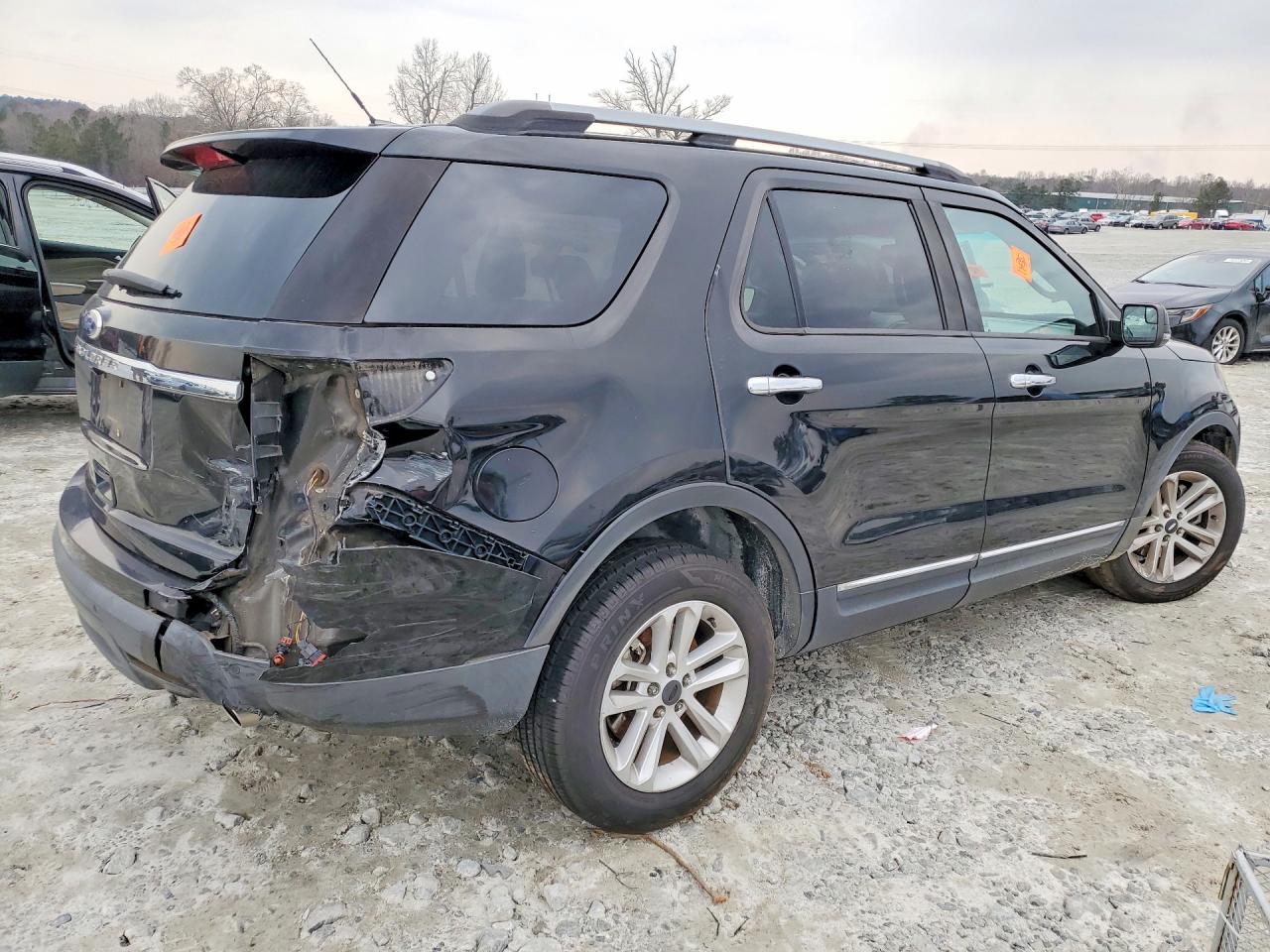 2012 Ford Explorer Xlt Black vin: 1FMHK7D82CGA11398