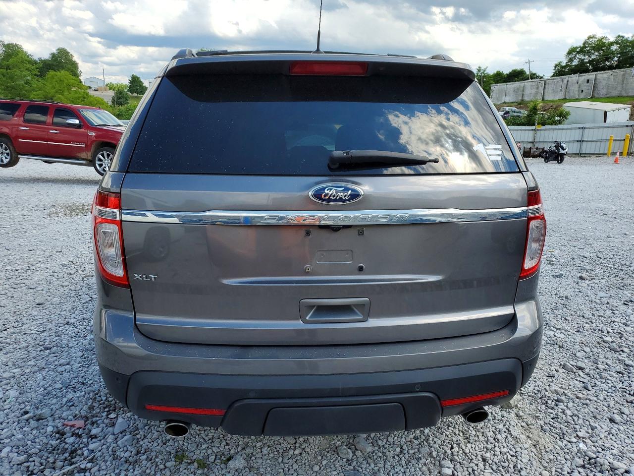 2012 Ford Explorer Xlt Gray vin: 1FMHK7D82CGA12745
