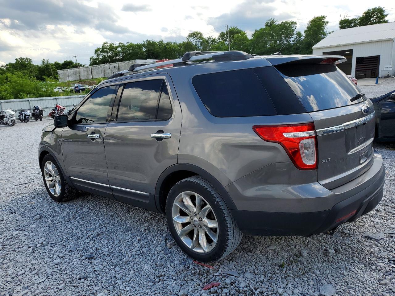 2012 Ford Explorer Xlt Gray vin: 1FMHK7D82CGA12745