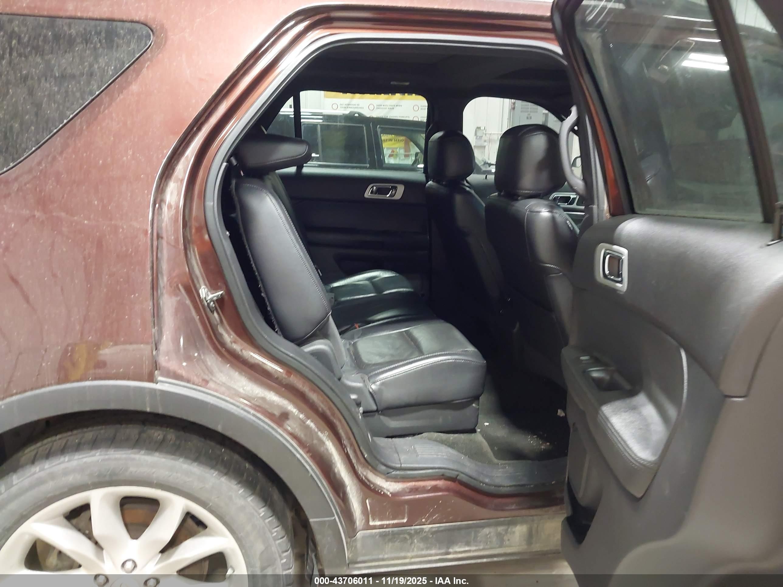 2012 Ford Explorer Xlt Brown vin: 1FMHK7D82CGA17265