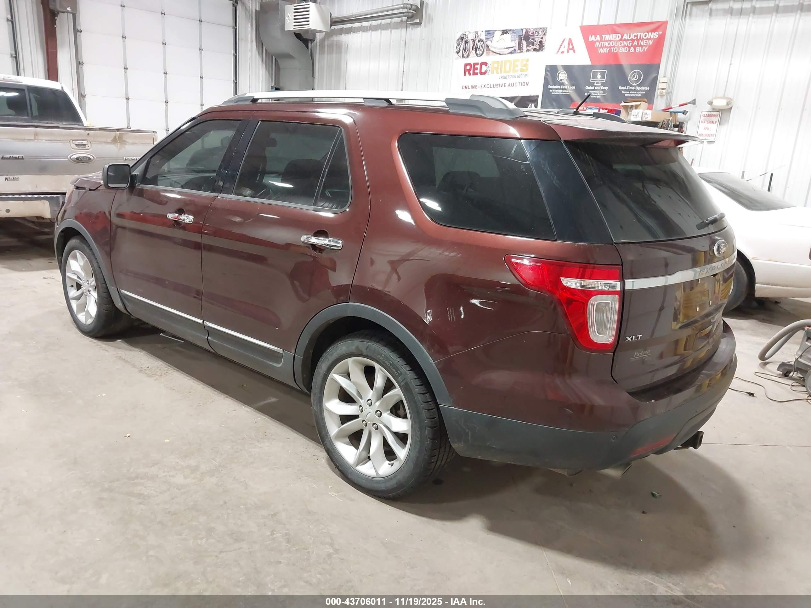 2012 Ford Explorer Xlt Brown vin: 1FMHK7D82CGA17265