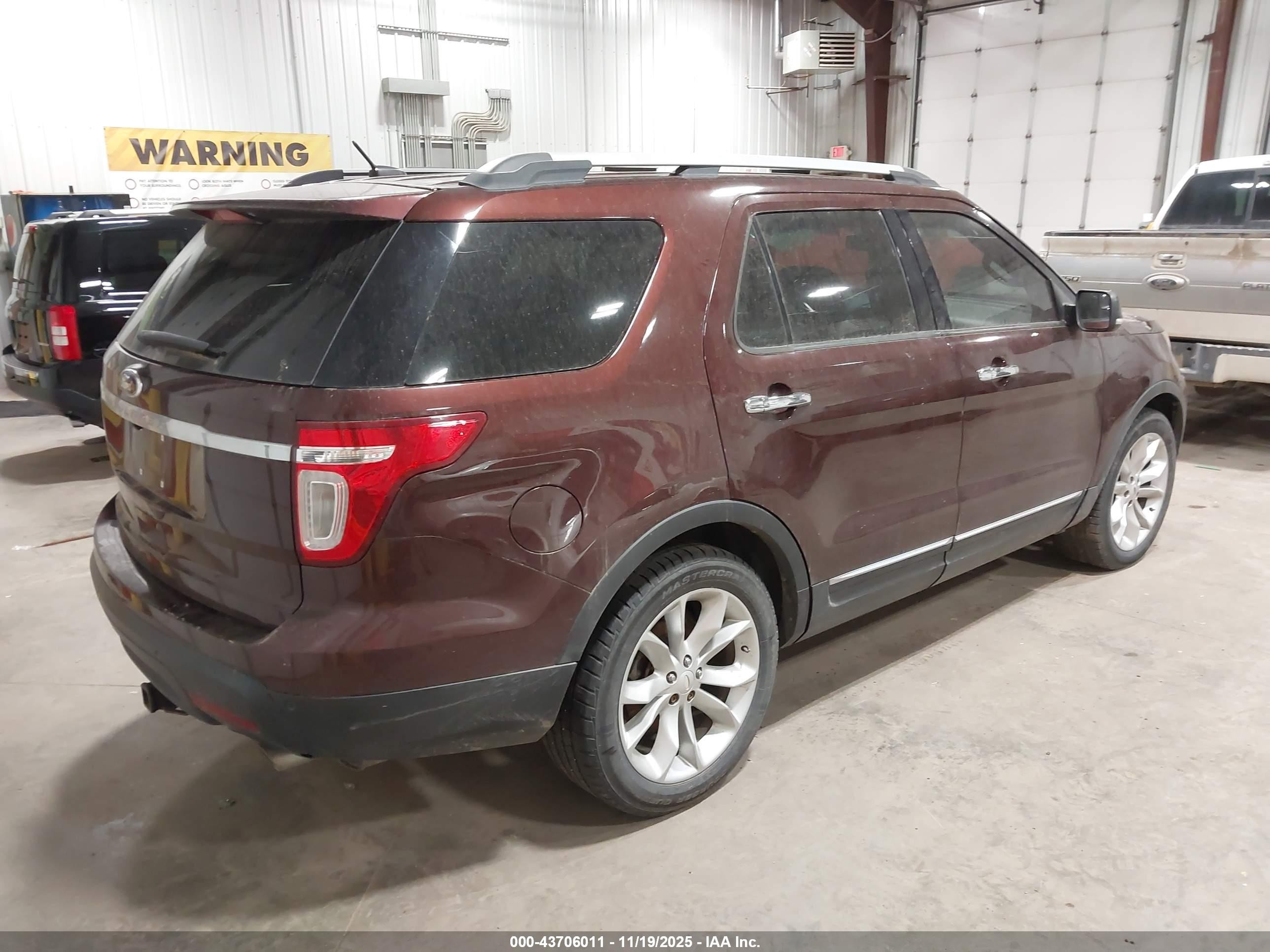 2012 Ford Explorer Xlt Brown vin: 1FMHK7D82CGA17265
