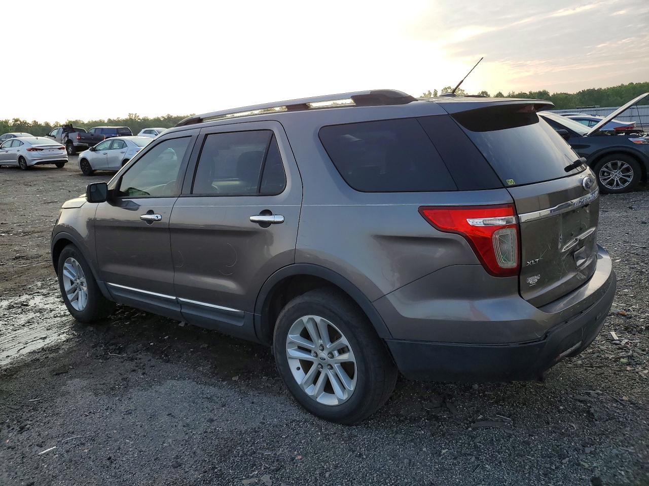2012 Ford Explorer Xlt Gray vin: 1FMHK7D82CGA18982