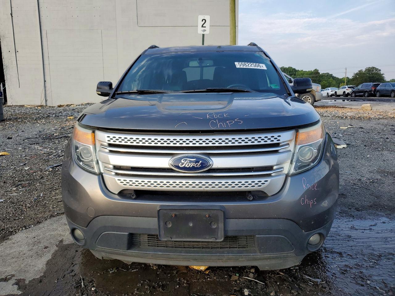 2012 Ford Explorer Xlt Gray vin: 1FMHK7D82CGA18982