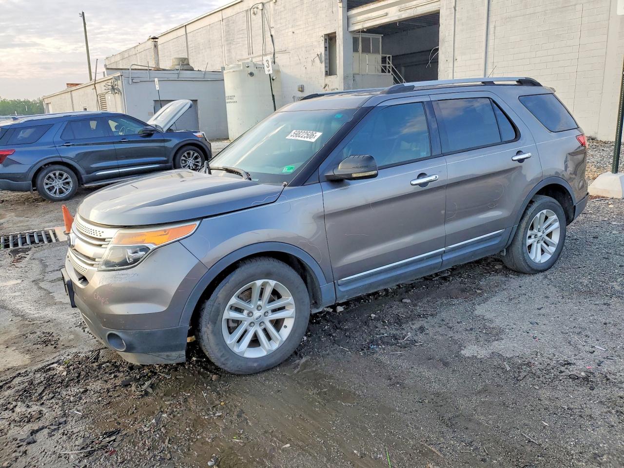 2012 Ford Explorer Xlt Gray vin: 1FMHK7D82CGA18982