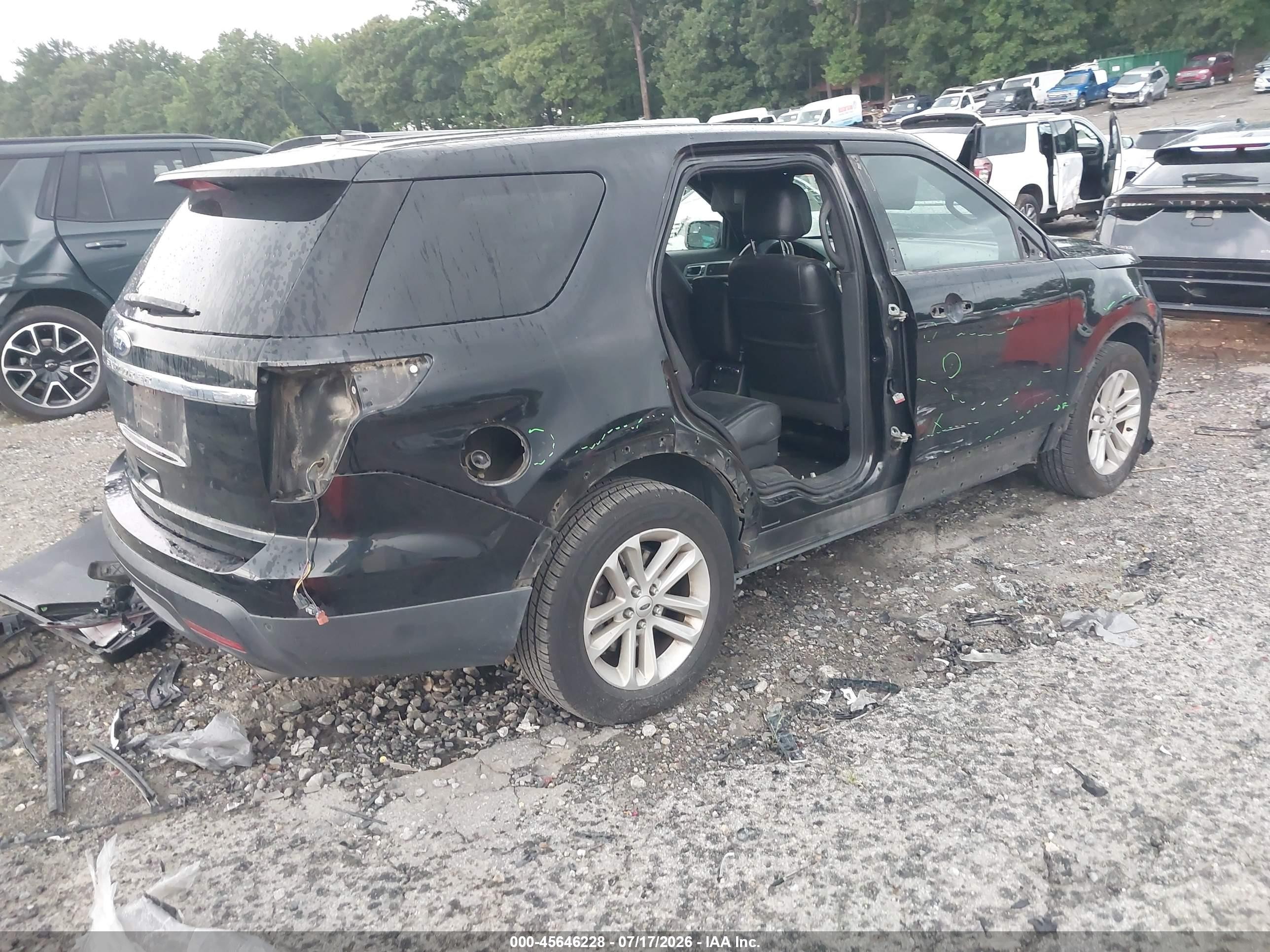 2012 Ford Explorer Xlt Black vin: 1FMHK7D82CGA32784