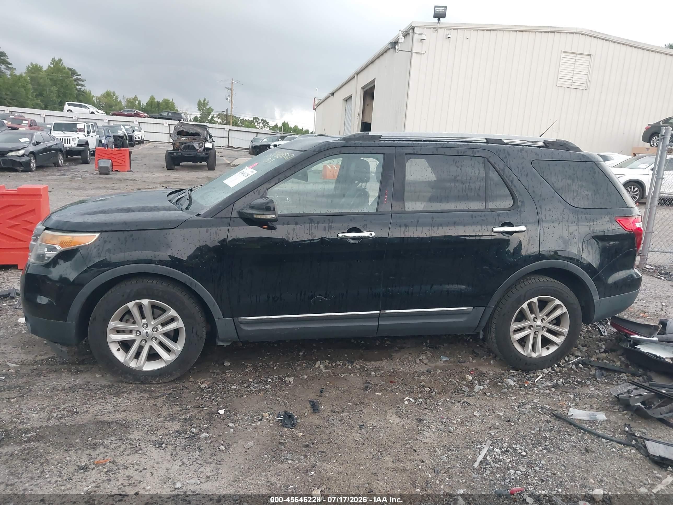 2012 Ford Explorer Xlt Black vin: 1FMHK7D82CGA32784